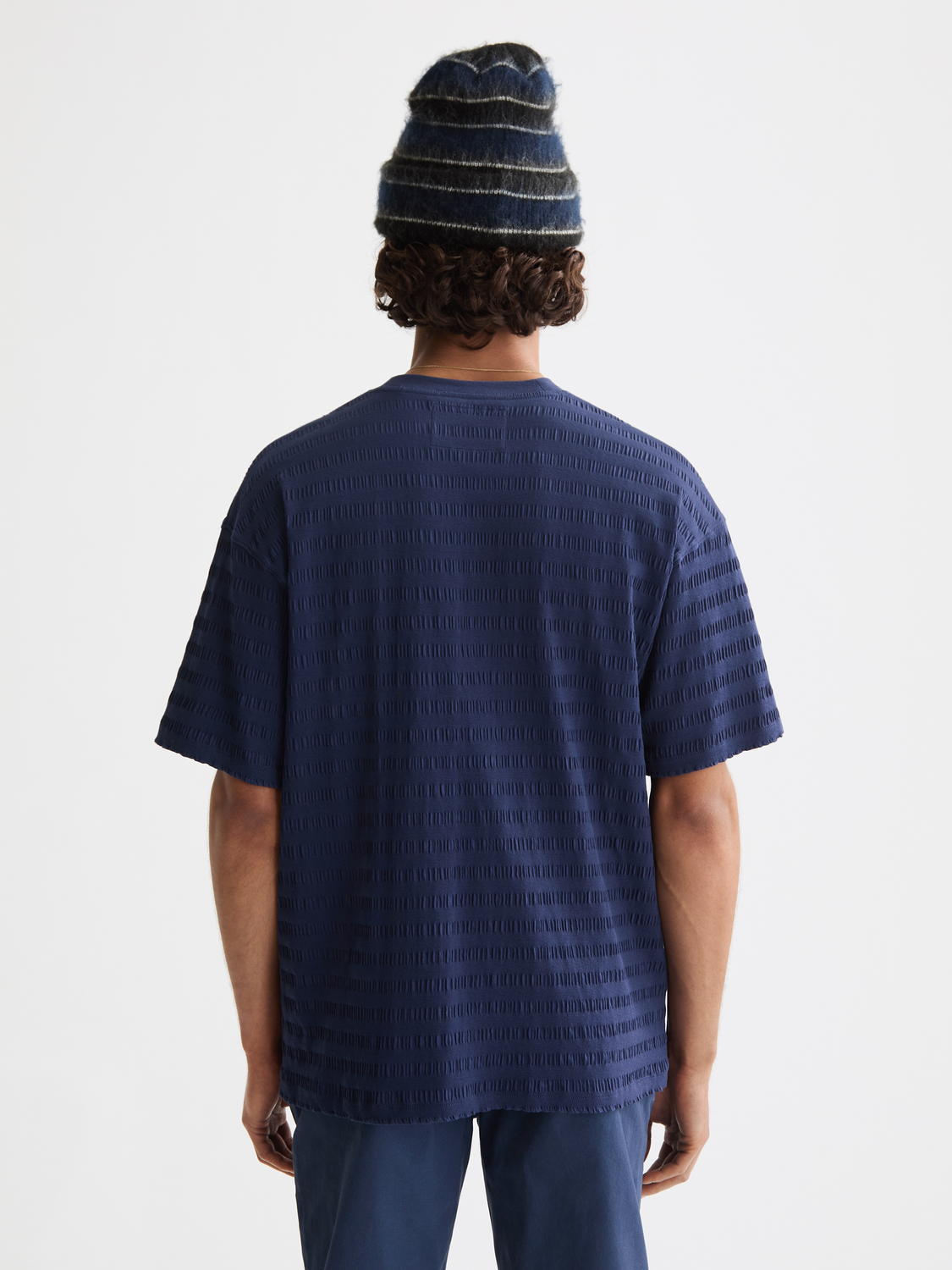 Textured t-shirt - Scotch & Soda NZ