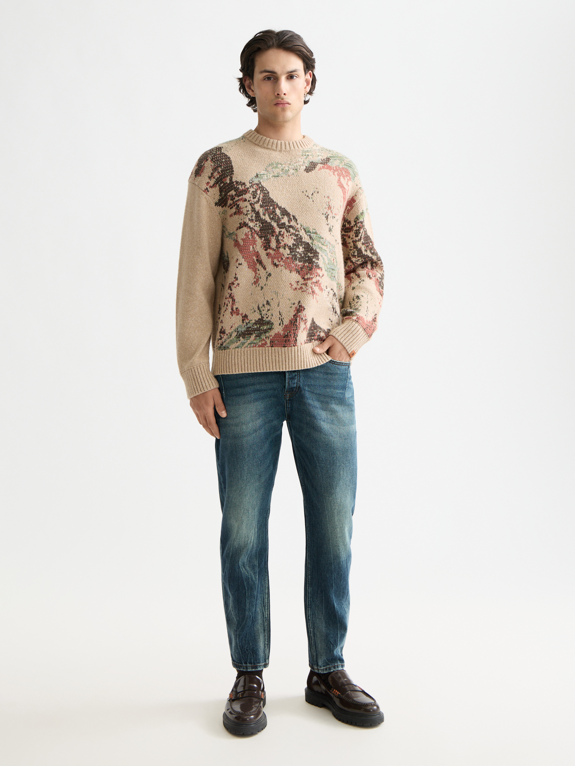 Printed pullover - Scotch & Soda NZ