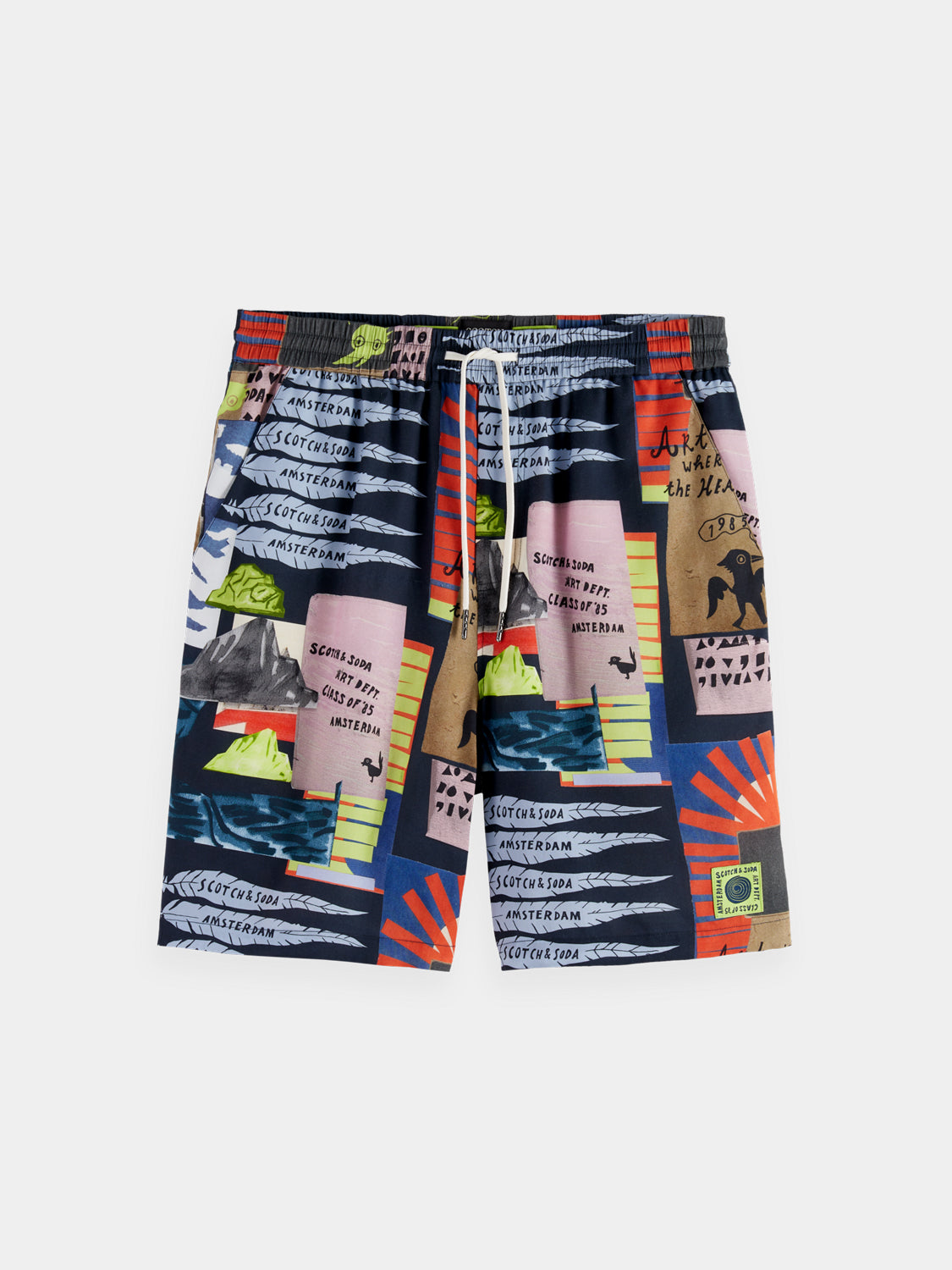 Fave printed shorts - Scotch & Soda NZ