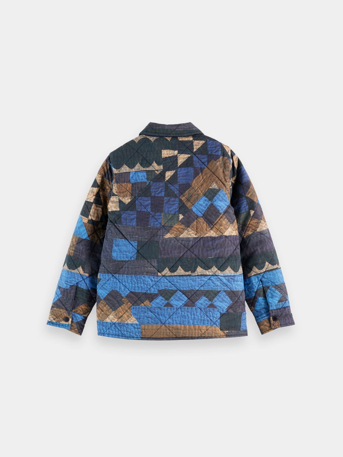Kids - Printed padded jacket - Scotch & Soda NZ