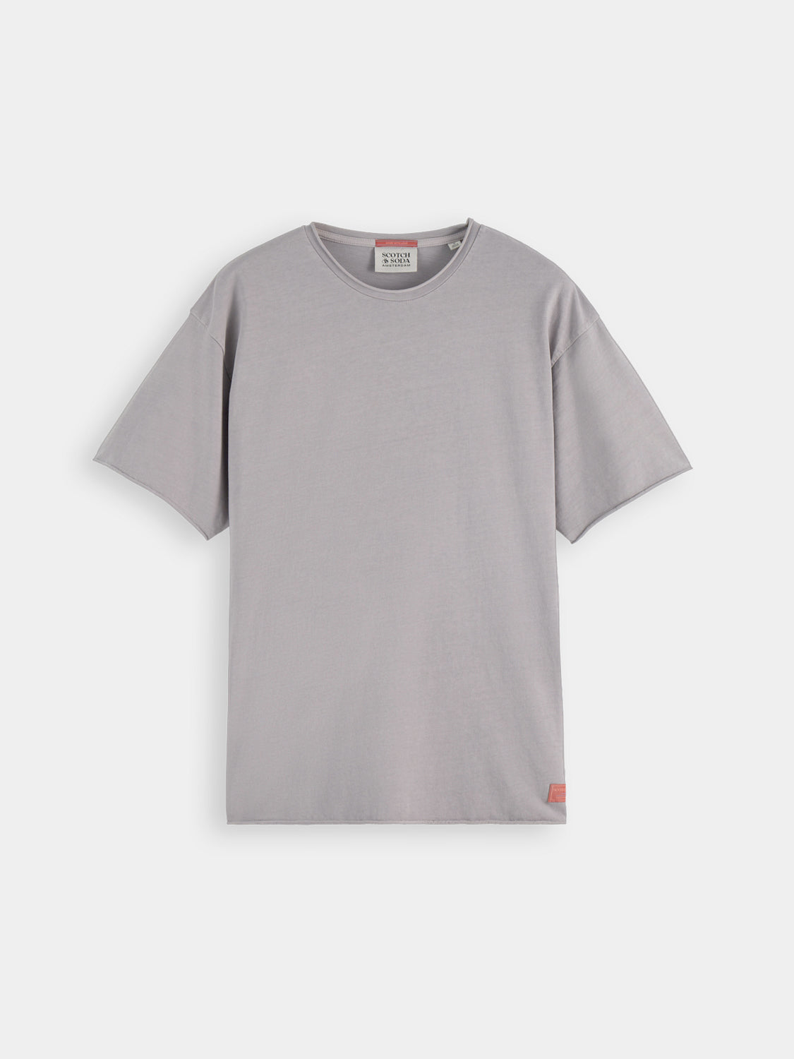 Raw edge t-shirt - Scotch & Soda NZ