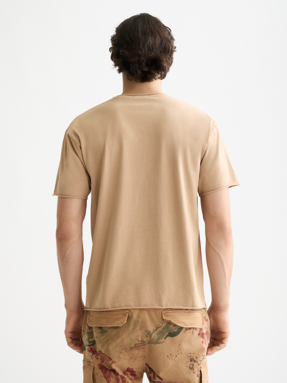 Raw edge t-shirt - Scotch & Soda NZ