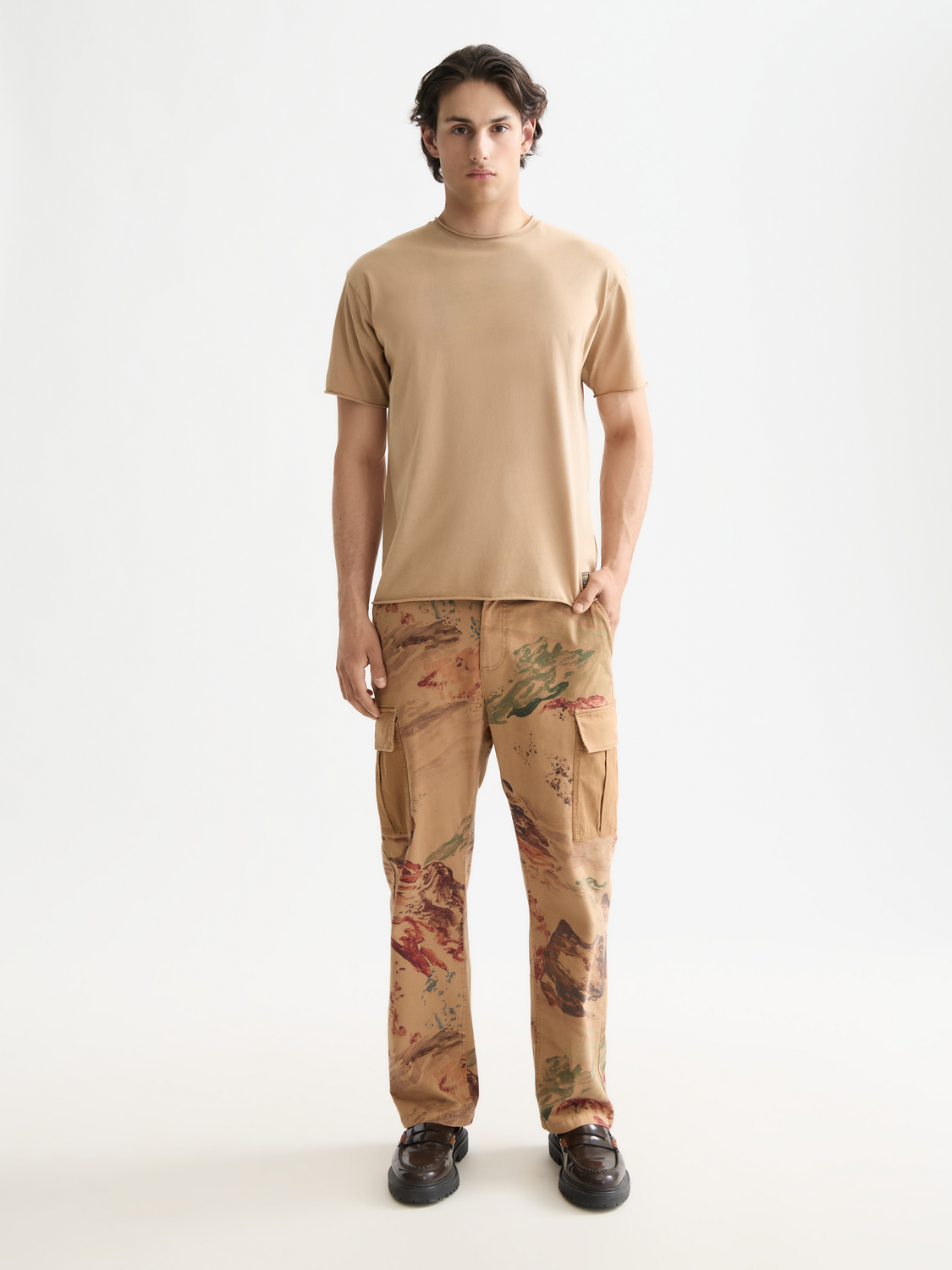 Raw edge t-shirt - Scotch & Soda NZ