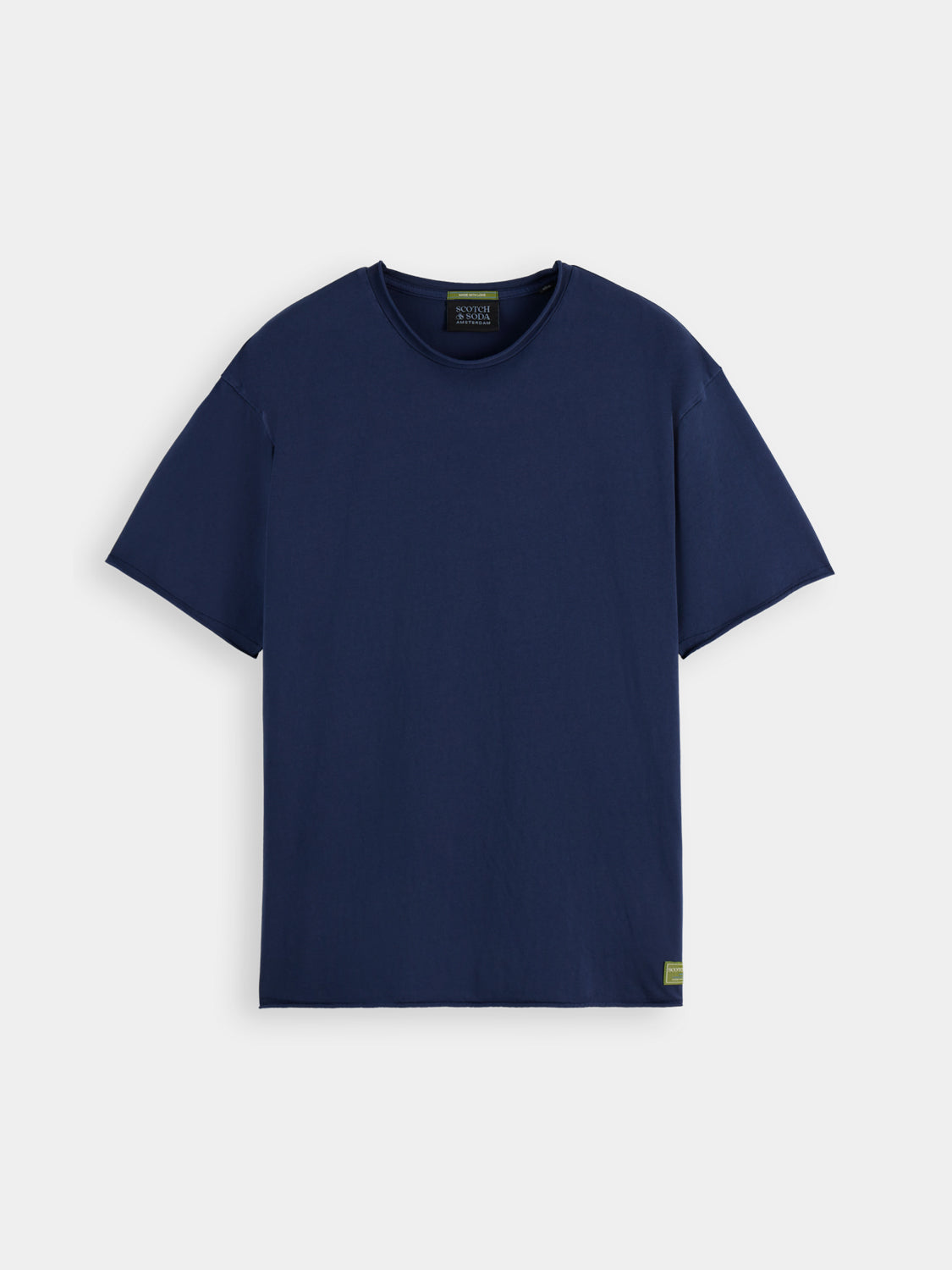 Raw edge t-shirt - Scotch & Soda NZ