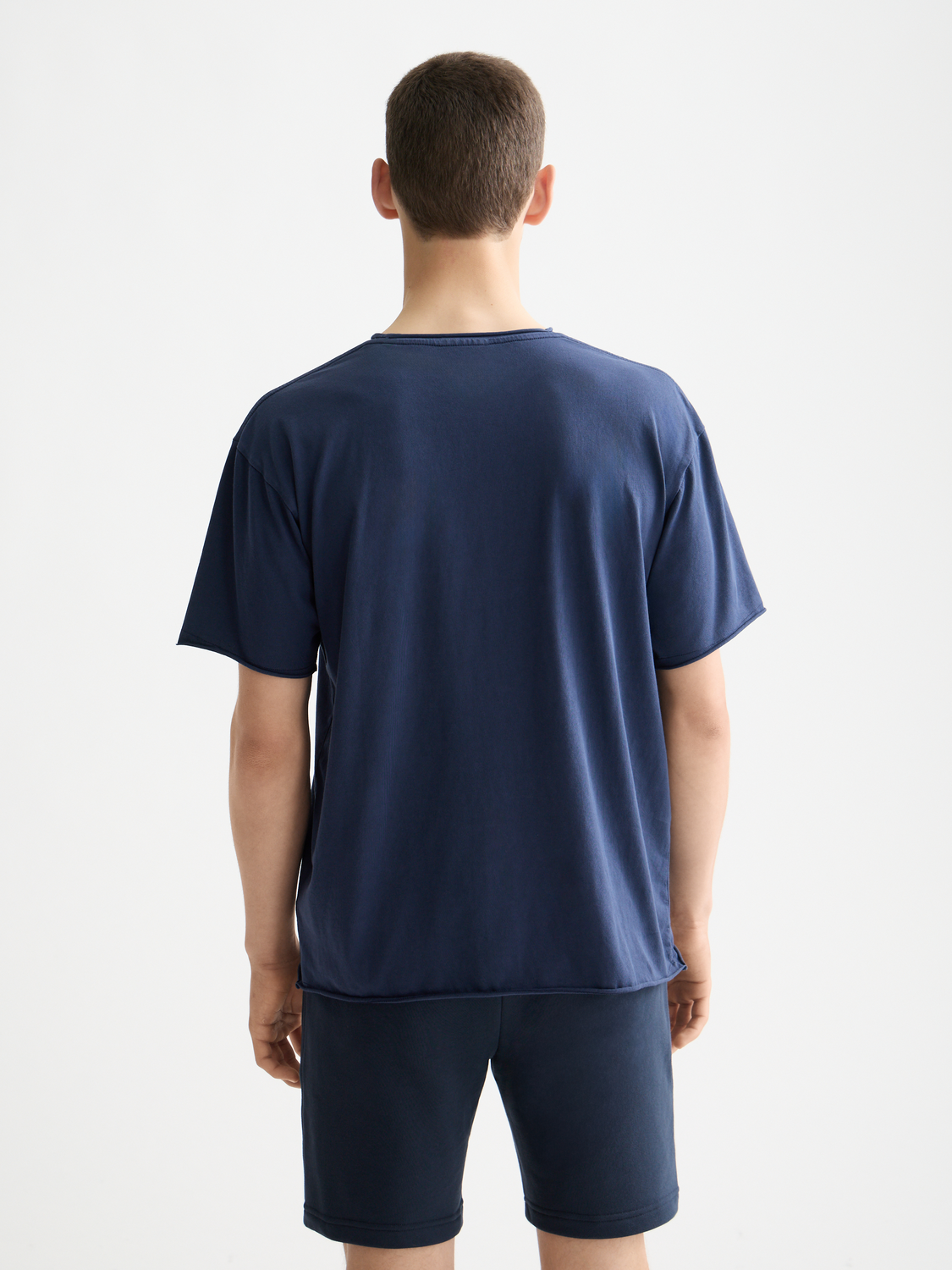 Raw edge t-shirt - Scotch & Soda NZ