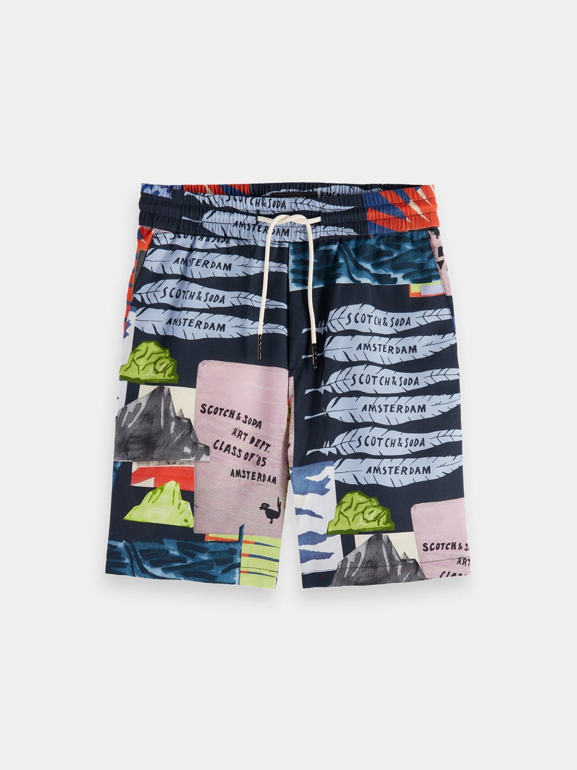 Kids - Printed shorts - Scotch & Soda NZ