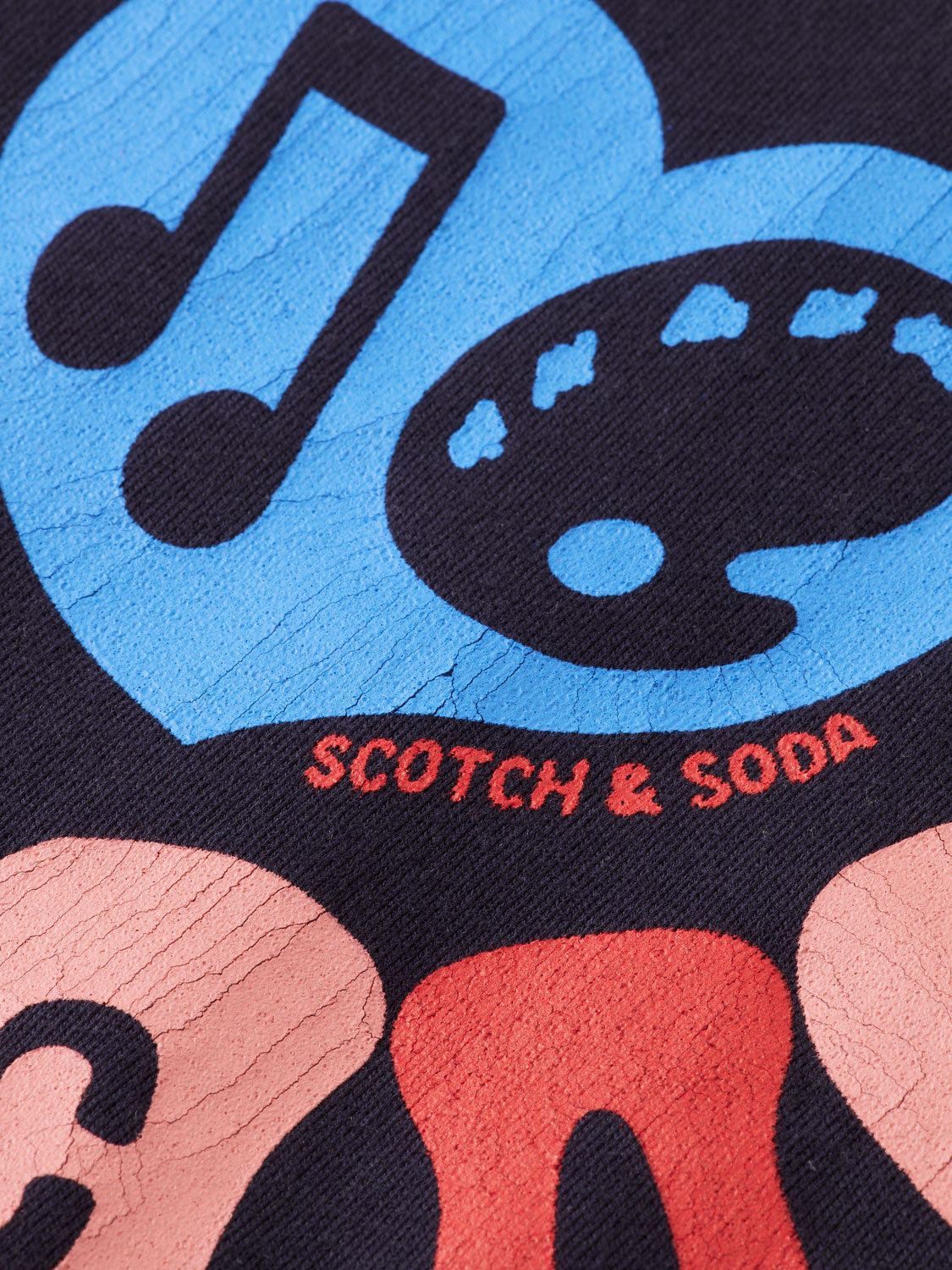 Kids - Artwork sweatshirt - Scotch & Soda NZ