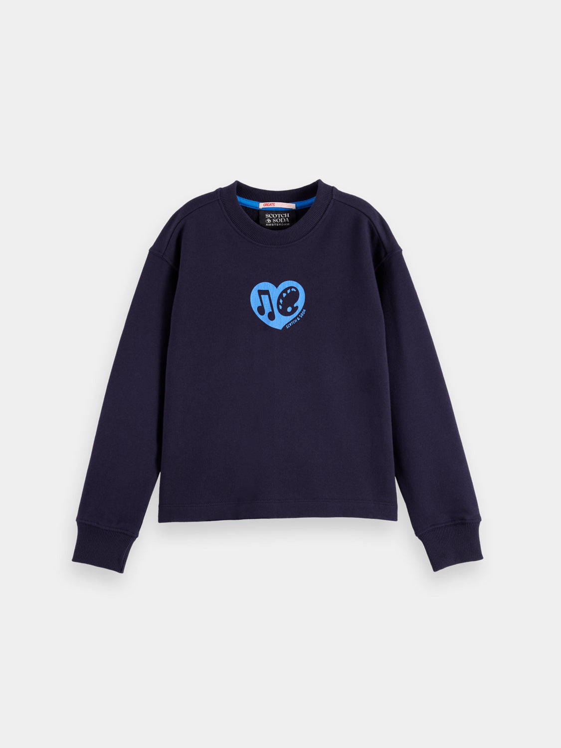 Kids - Artwork sweatshirt - Scotch & Soda NZ