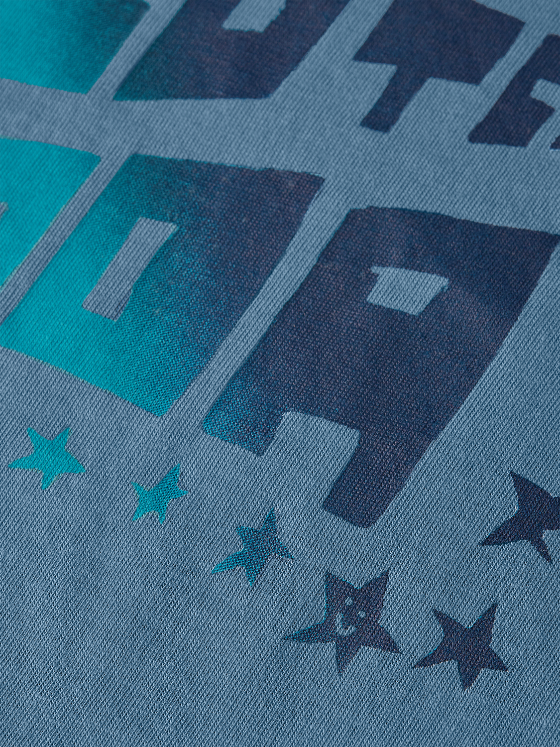 Kids' short-sleeve artwork T-shirt by Scotch & Soda with colorful printed design on front.