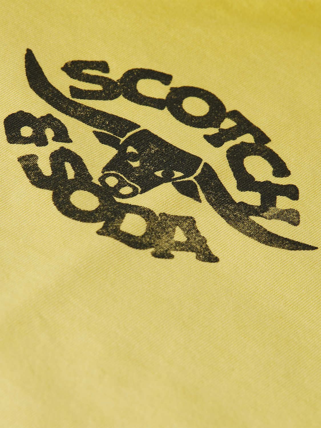 Kids' short-sleeve artwork T-shirt by Scotch & Soda featuring colorful graphic design on soft cotton fabric.