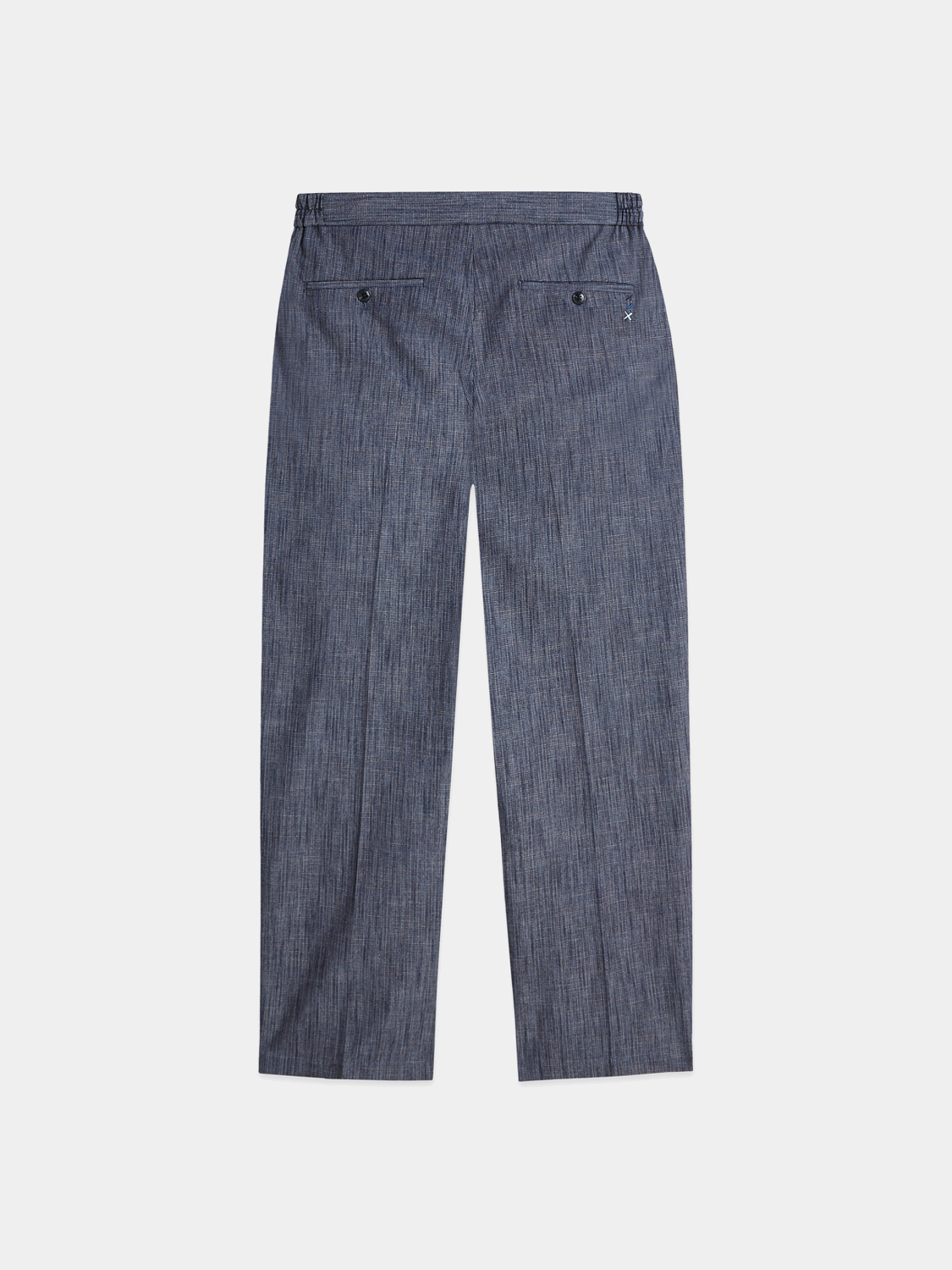 SCOTCH & SODA Oliver relaxed straight-fit jogger pants in black, casual men's trousers with a comfortable fit and modern style.