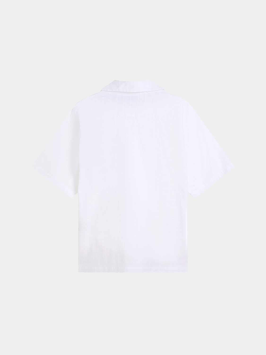 Embossed short-sleeved shirt by Scotch & Soda with embroidered design, featuring a casual fit and stylish details.