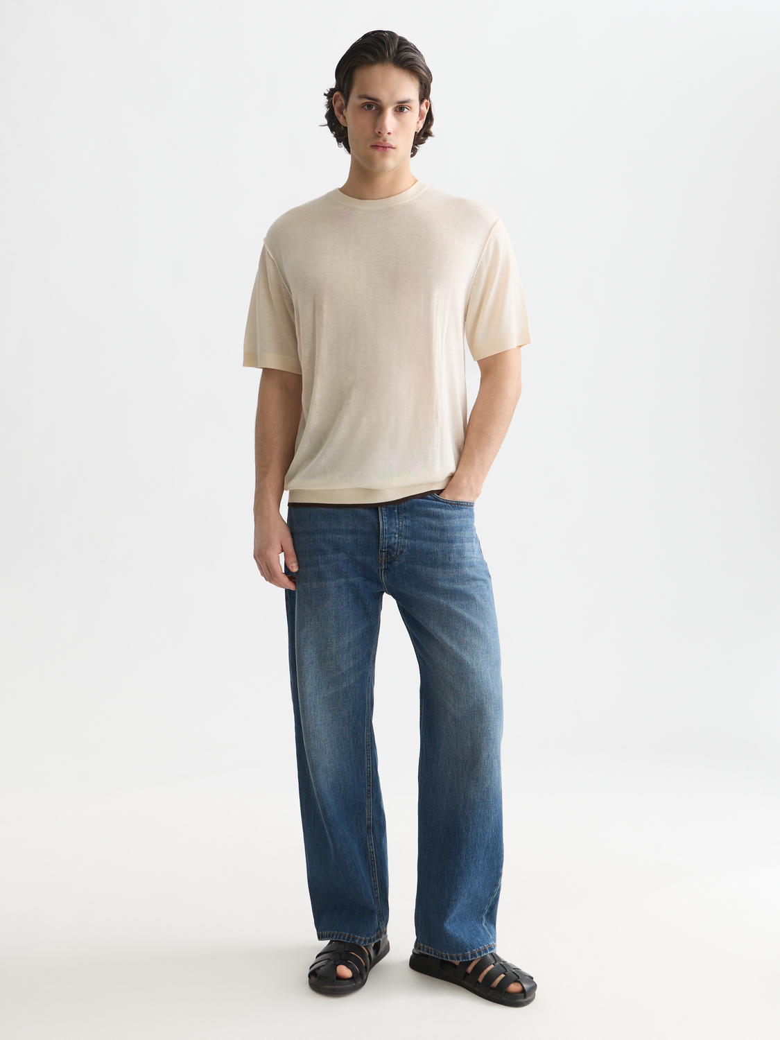 Knitted t-shirt
