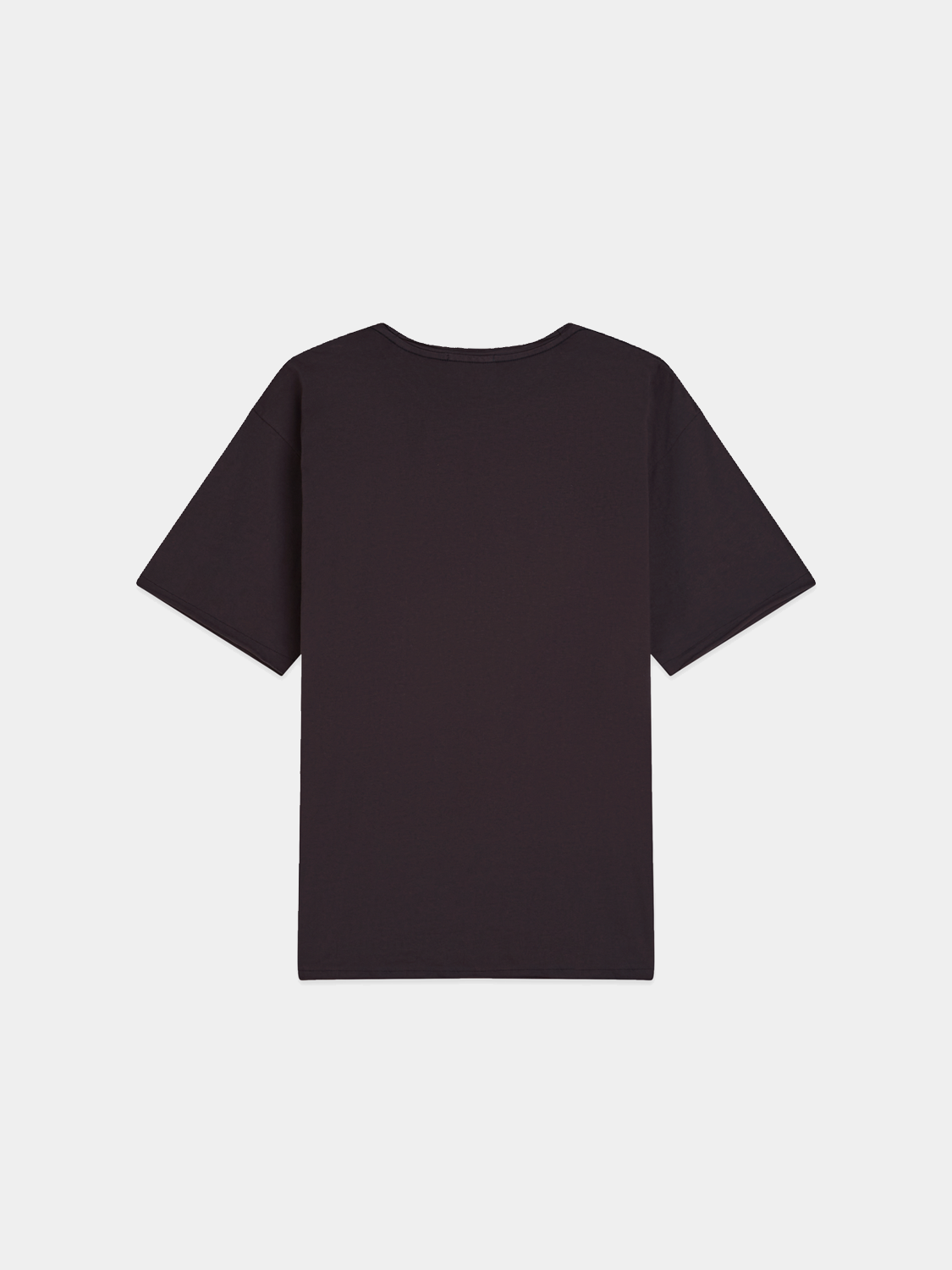 Black raw edge short sleeve t-shirt by Scotch & Soda, casual fit with distressed hem detail, made from soft cotton fabric.