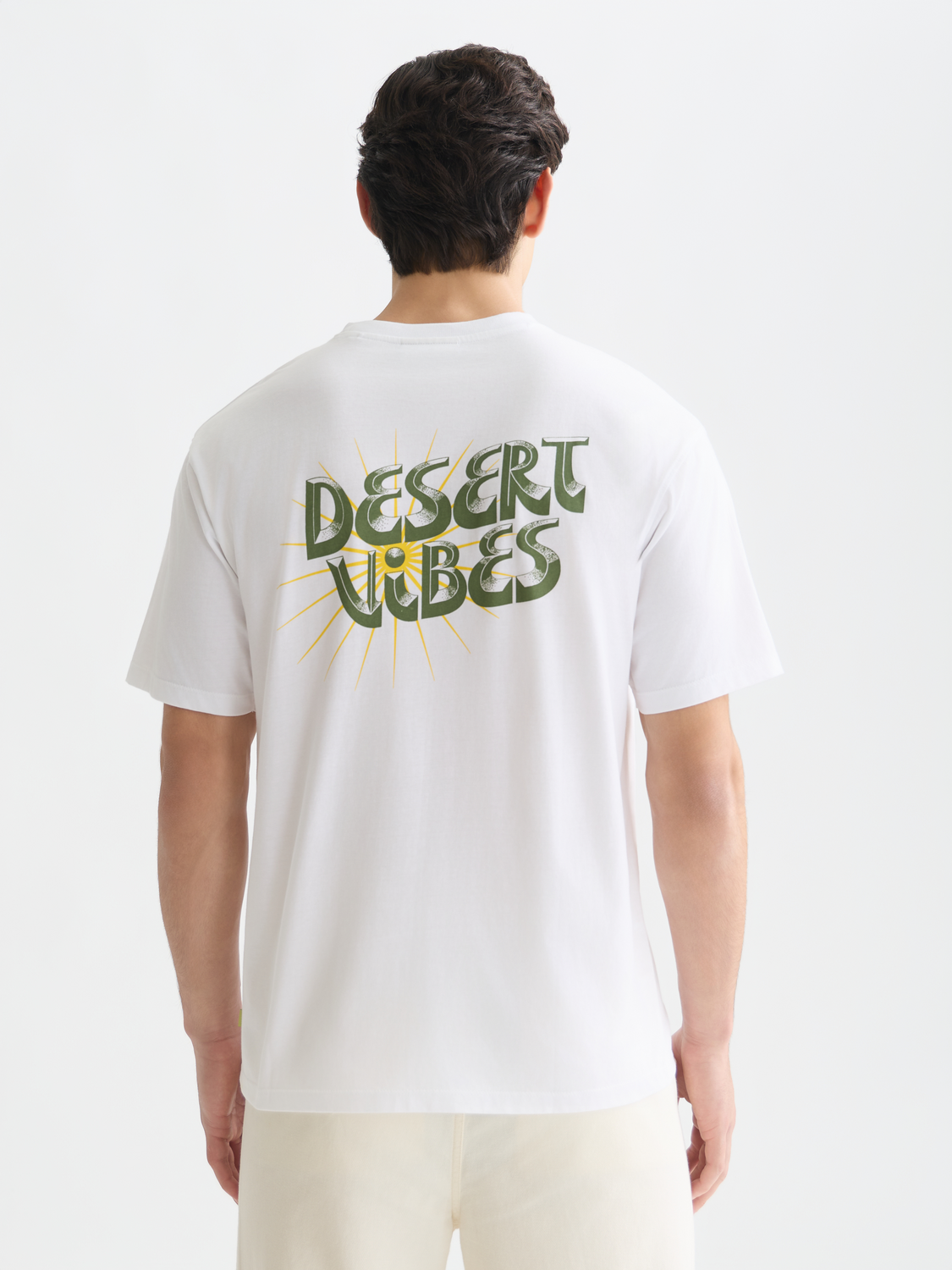 Short sleeve SCOTCH & SODA artwork t-shirt with colorful graphic design on black fabric.