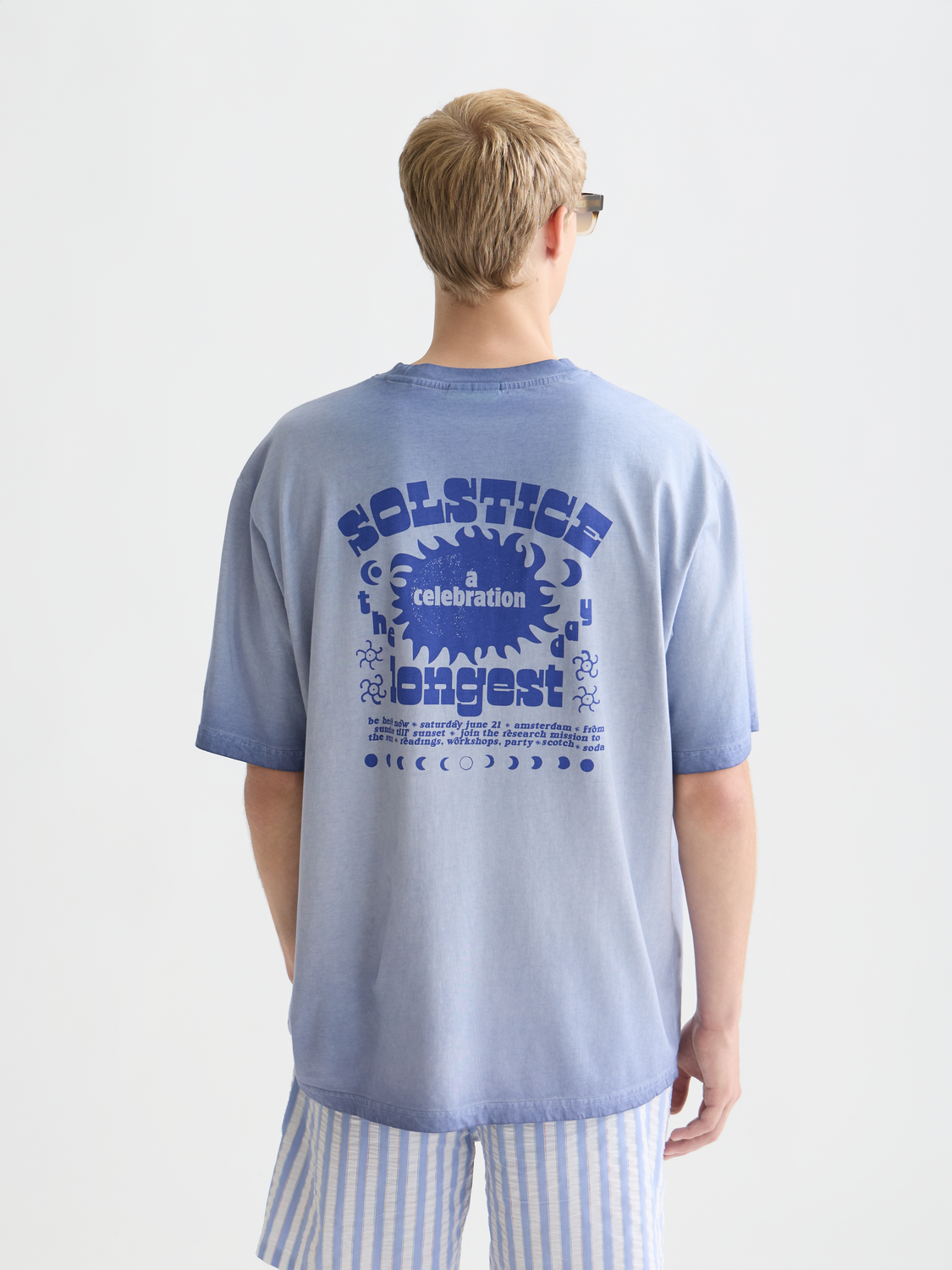 Scotch & Soda artwork short sleeve t-shirt featuring a colorful graphic design on a casual cotton tee.