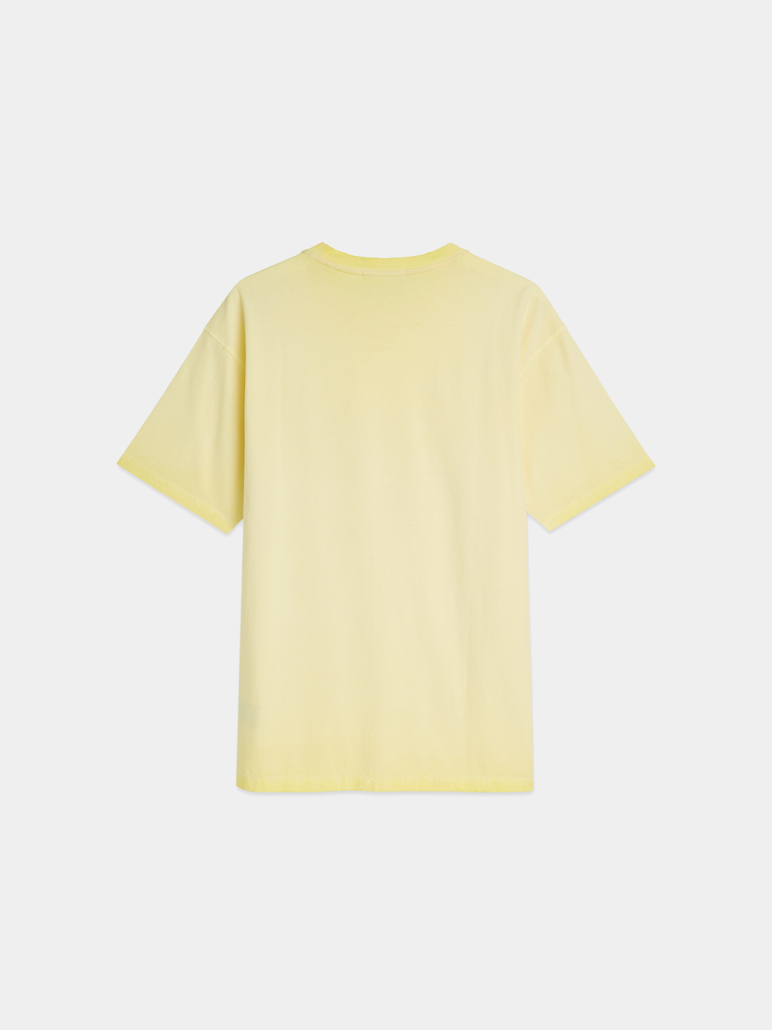 Black short-sleeve Scotch & Soda artwork t-shirt with a printed graphic on the front.