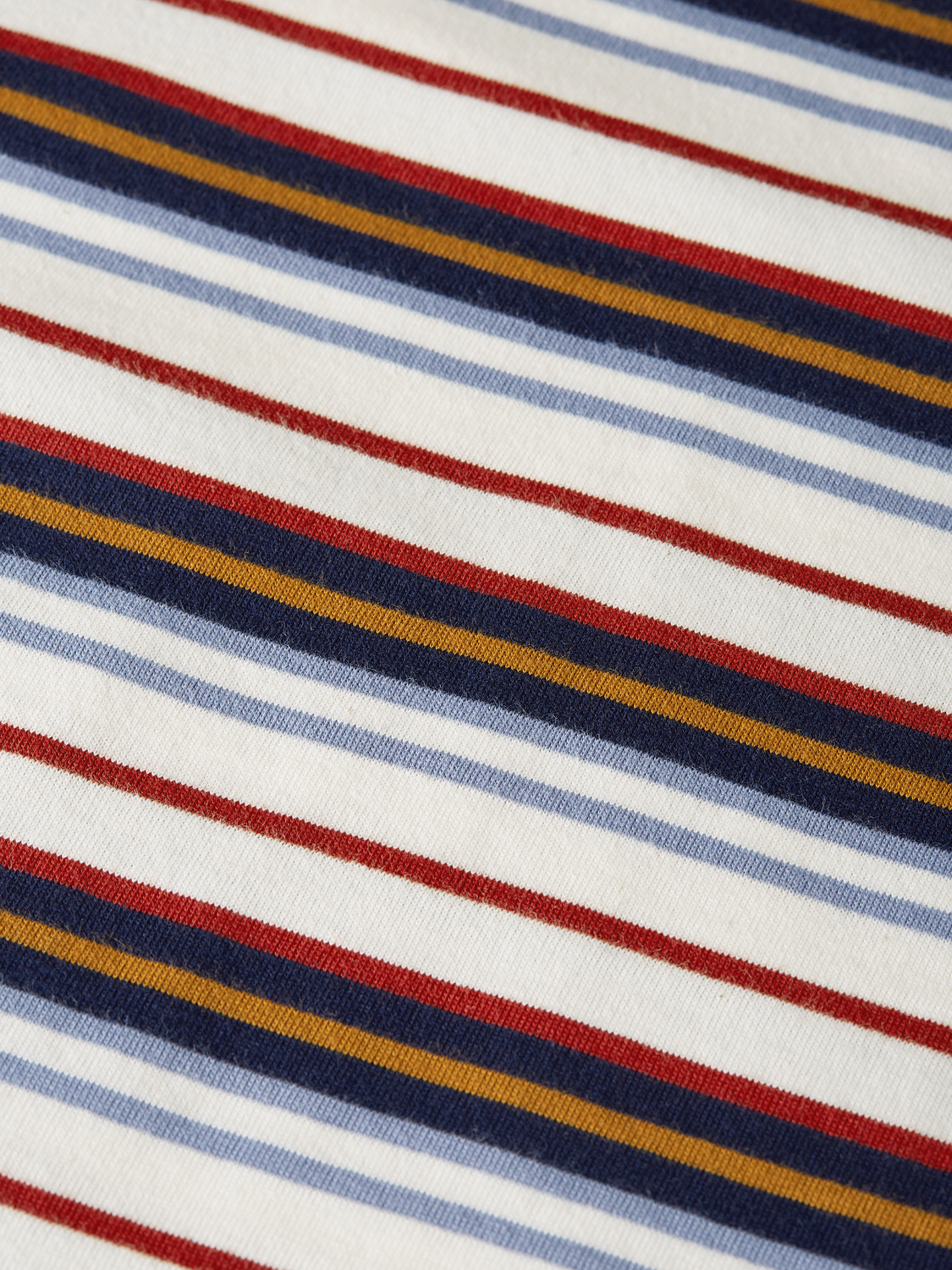 Yarn-dyed SCOTCH & SODA short-sleeve T-shirt with a textured fabric and classic fit, shown in a neutral color.