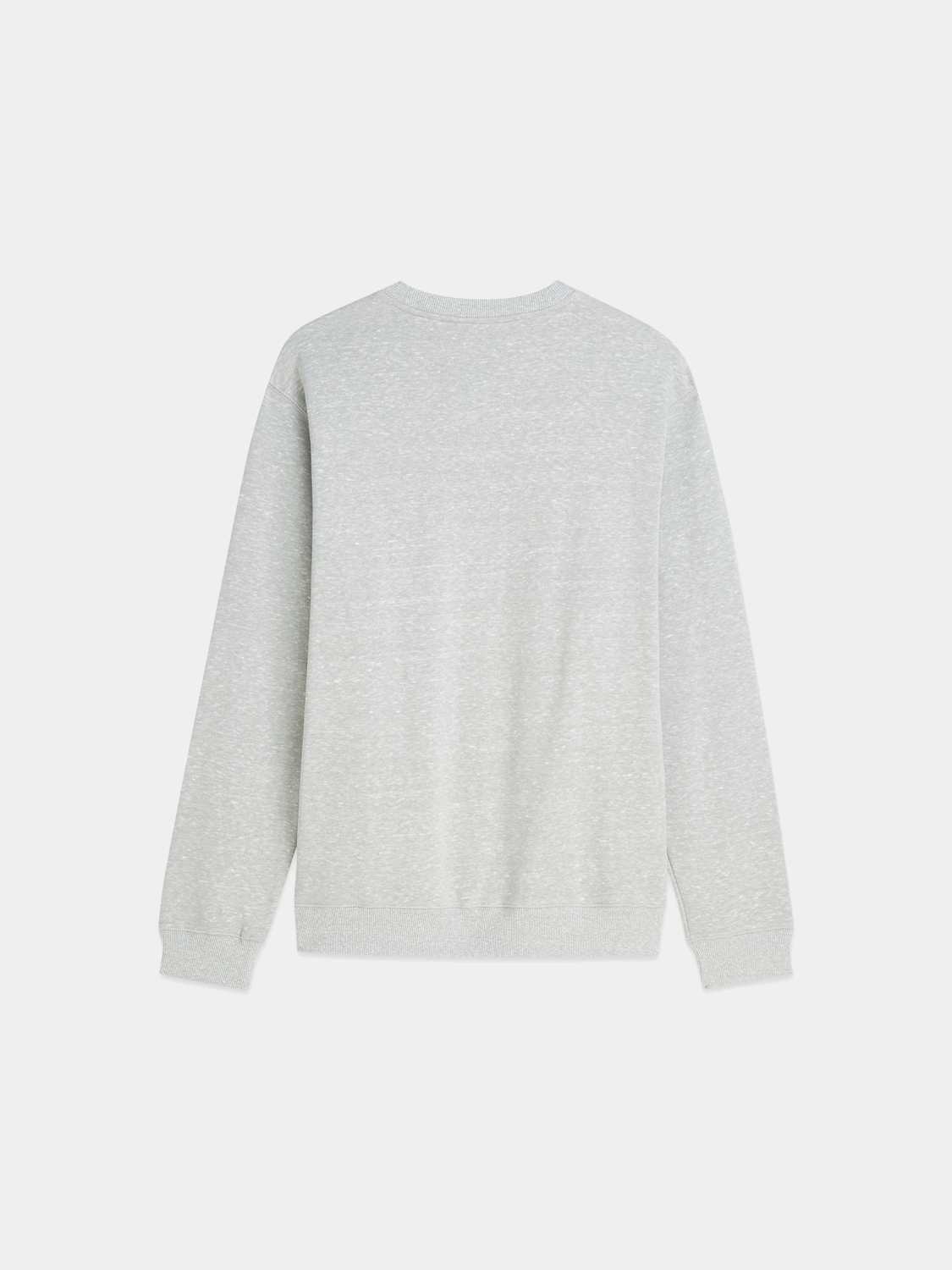 SCOTCH & SODA melange sweatshirt, cozy sweatshirts in a textured fabric, displayed on a hanger with a neutral background.