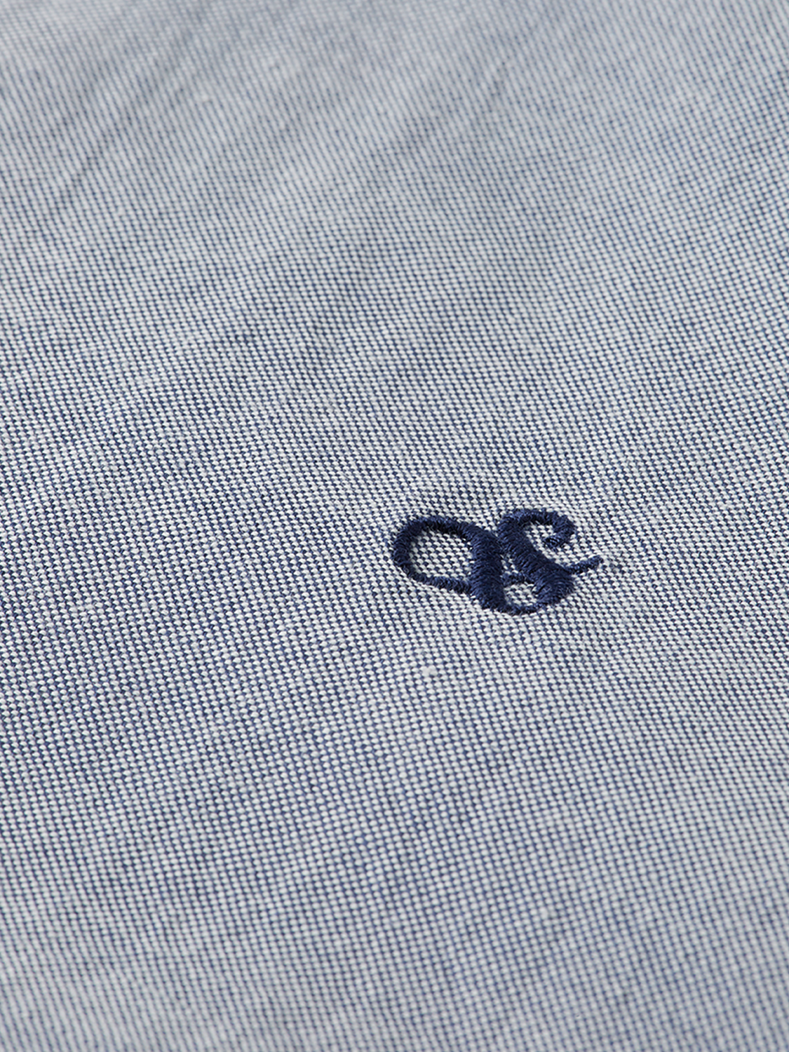 Long sleeve Scotch & Soda Oxford shirt, classic button-up style in crisp fabric, shown on a hanger.