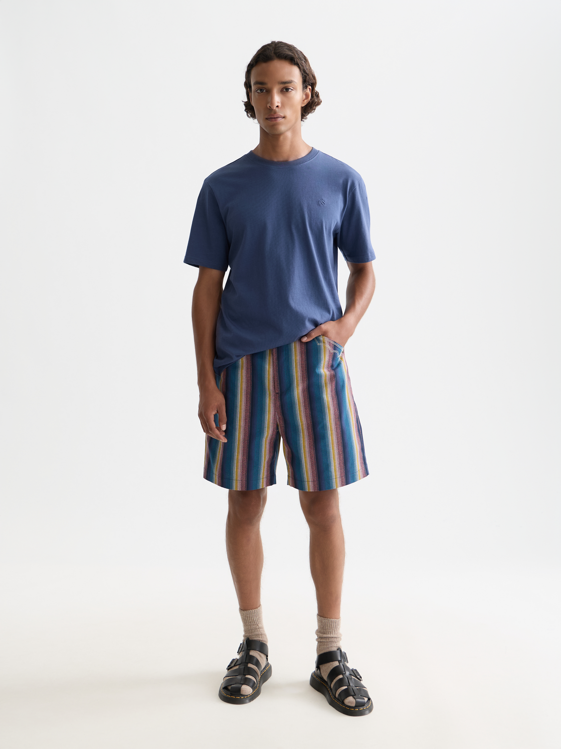 Short sleeve logo t-shirt by Scotch & Soda featuring a stylish logo design on the front.