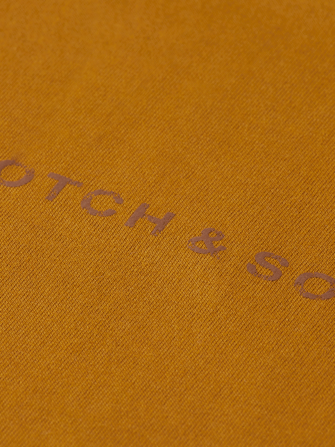 Short sleeve logo t-shirt by Scotch & Soda featuring a stylish graphic design on the front.