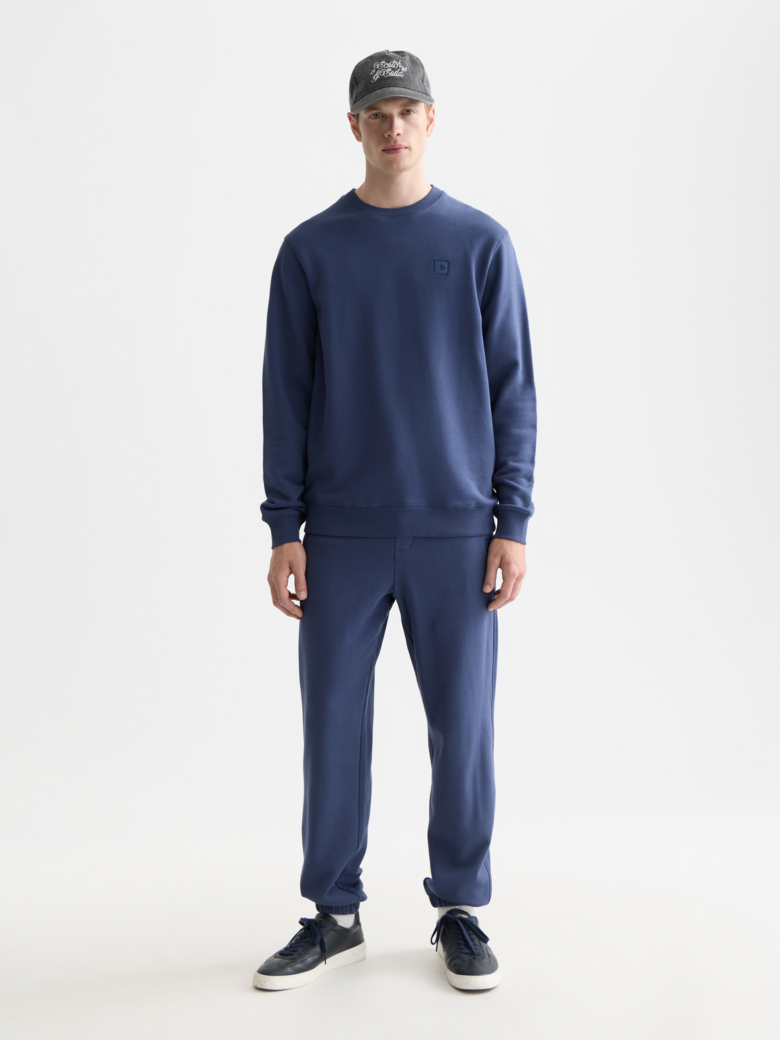 Scotch & Soda logo sweatshirt featuring a comfortable fit and bold logo design on soft cotton fabric.