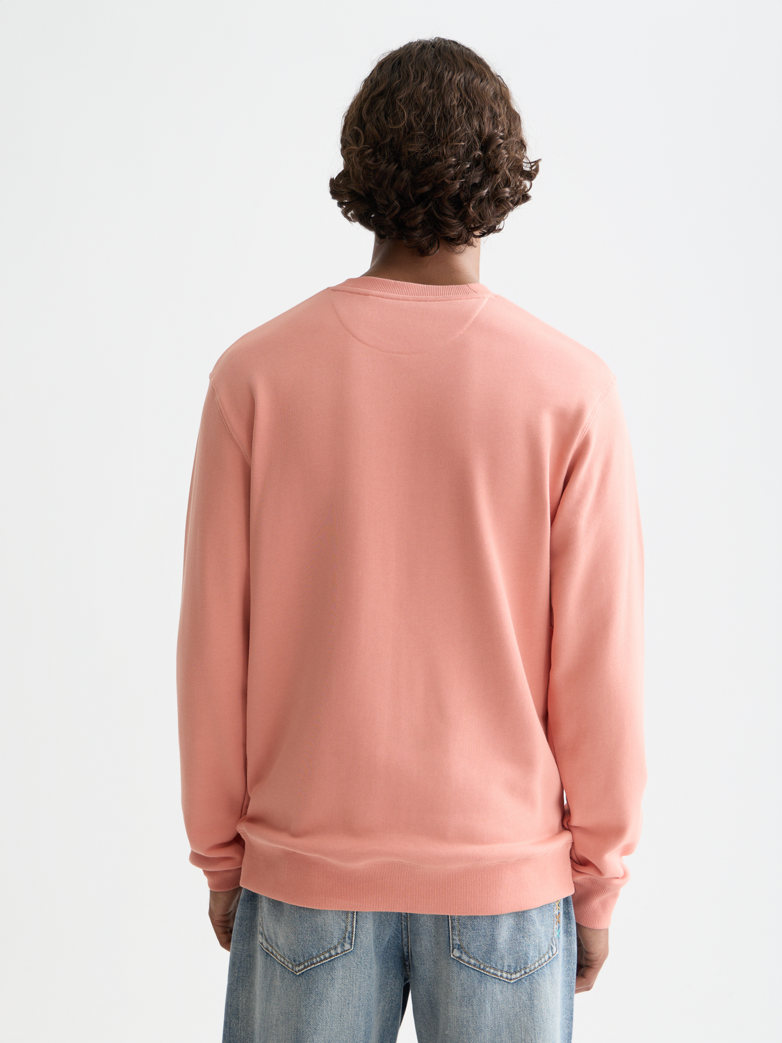 Black Scotch & Soda logo sweatshirt with front graphic, long sleeves, and casual fit.