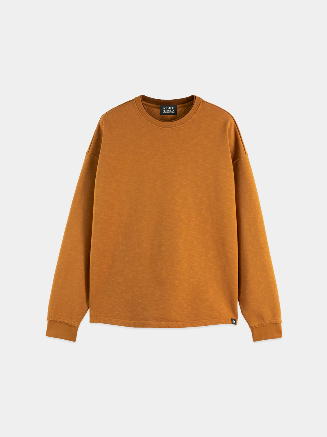 Scotch & Soda 3 crosses sweatshirt with printed crosses design, soft cotton fabric, and casual fit in a stylish sweatshirt style.