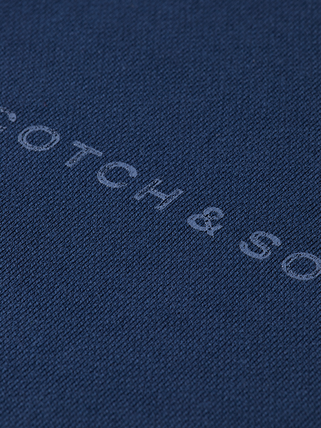 Scotch & Soda logo sweatshirt in gray with a front printed logo, casual long-sleeve sweatshirt for men or women.