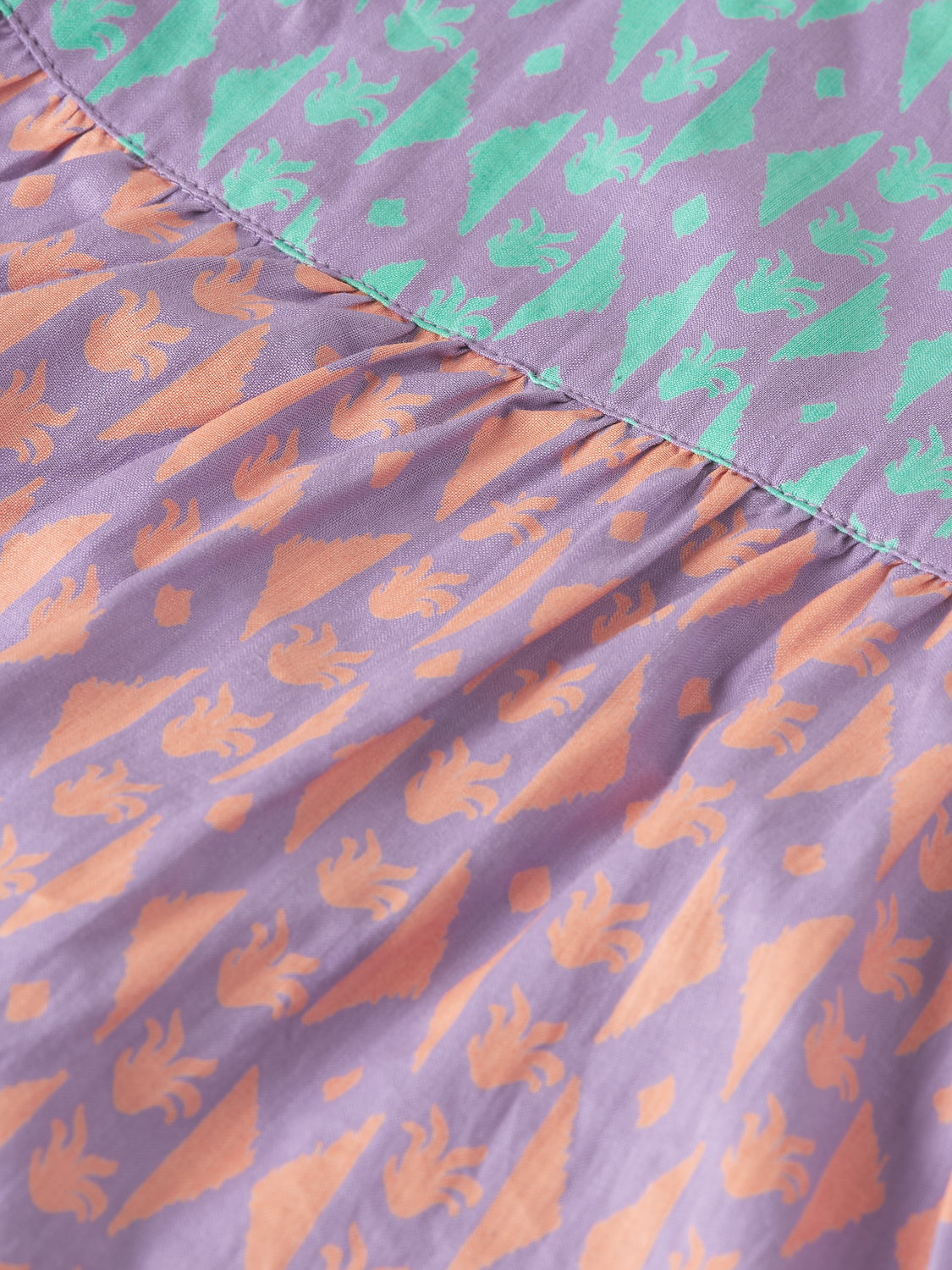 Kids' printed dress by Scotch & Soda featuring colorful patterns and a comfortable, stylish design for young girls.