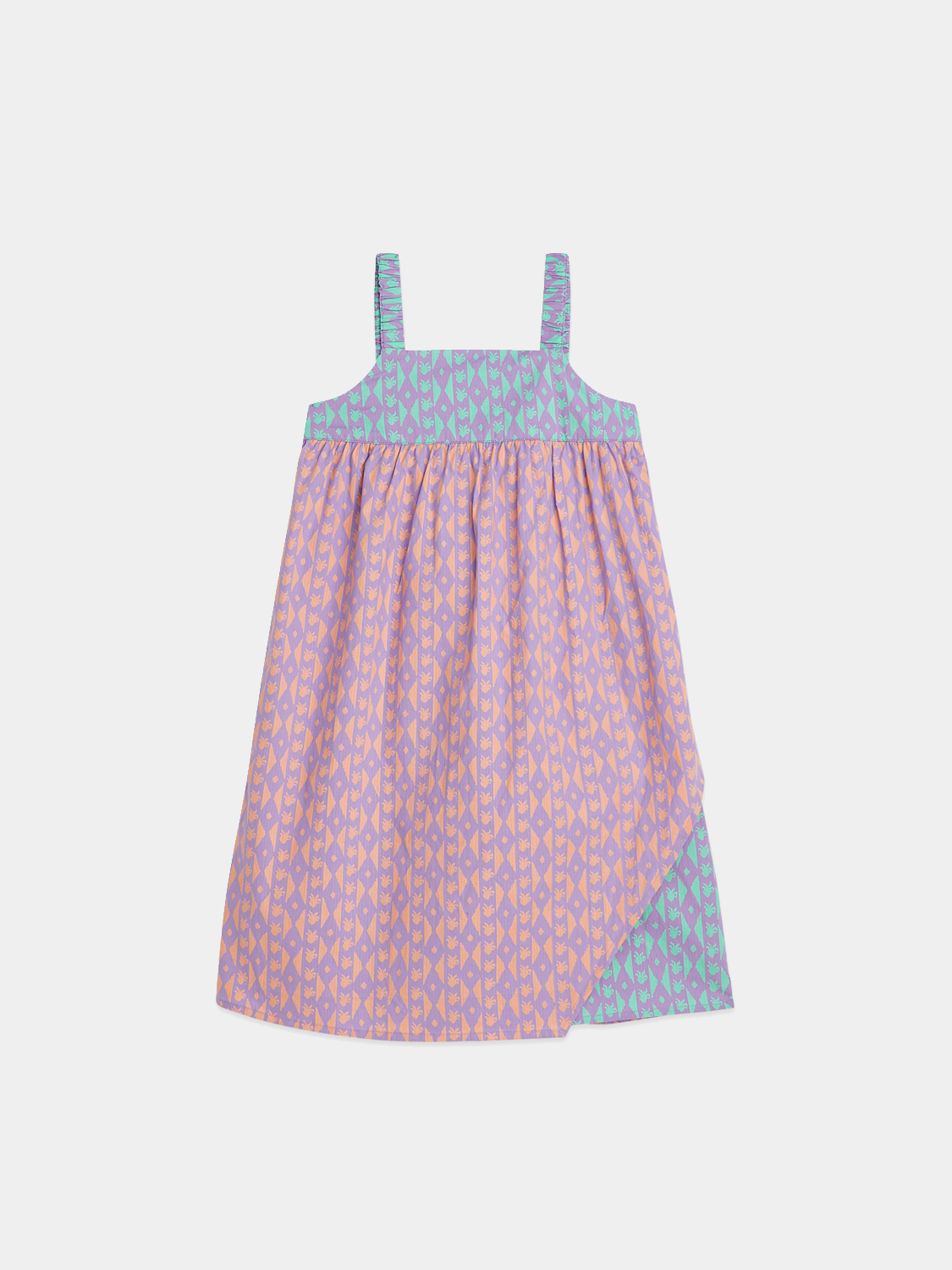 Kids' printed dress by Scotch & Soda featuring colorful floral patterns and a comfortable fit, perfect for everyday wear.
