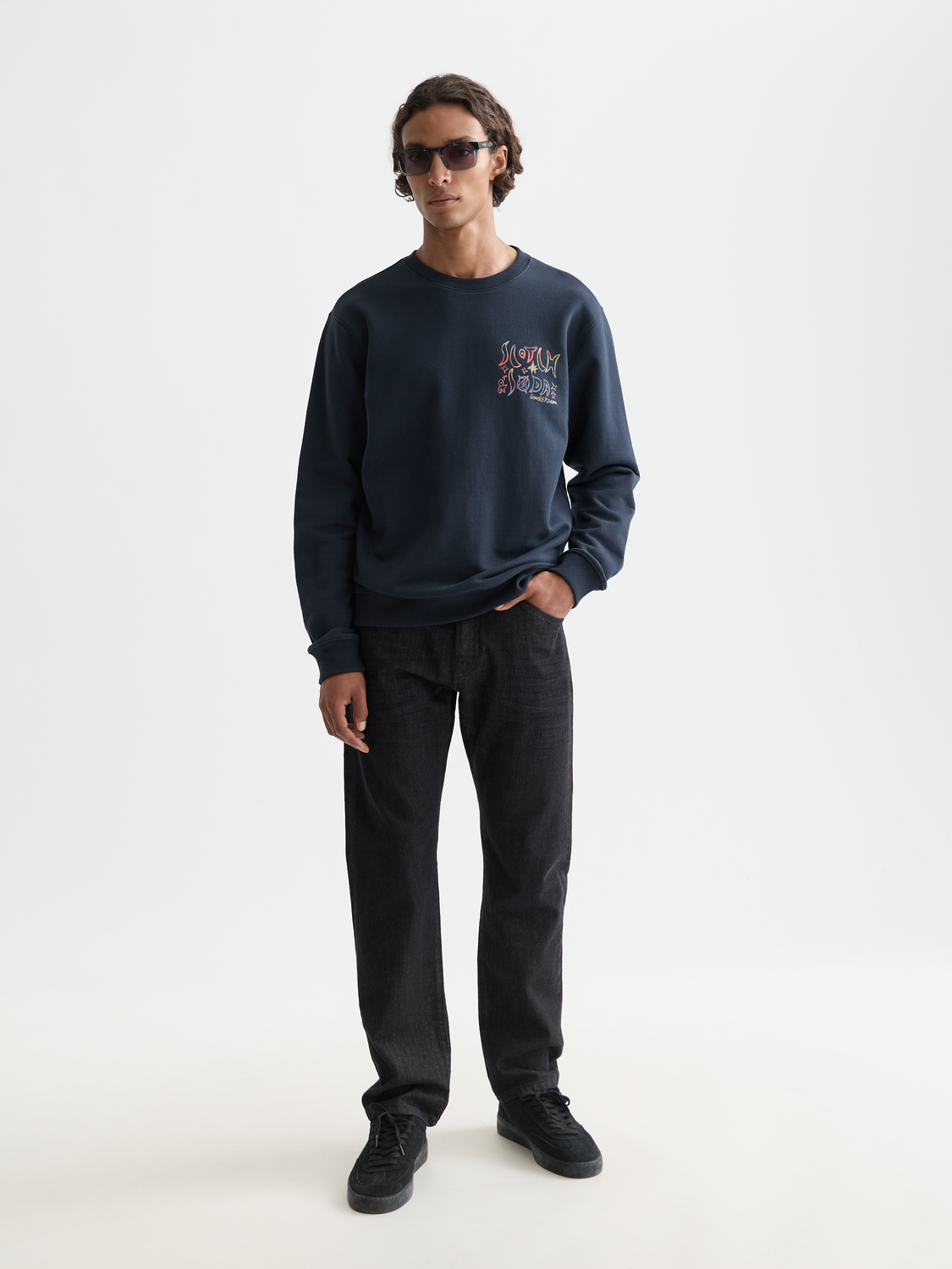 SCOTCH & SODA artwork sweatshirt featuring a printed design, casual long-sleeve sweatshirt in soft fabric.