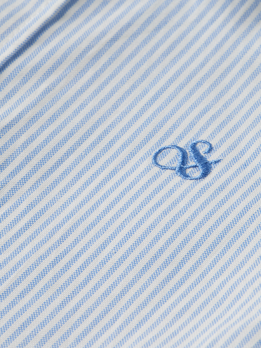 Kids - Yarn-dyed Oxford shirt