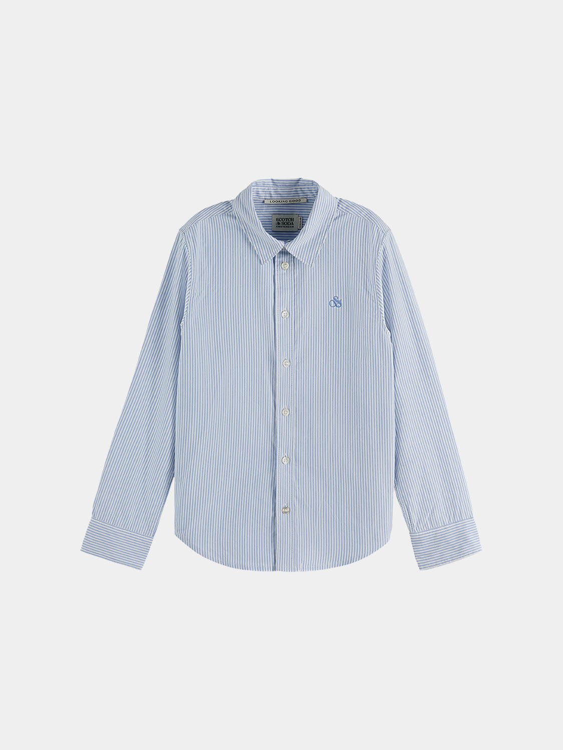 Kids - Yarn-dyed Oxford shirt
