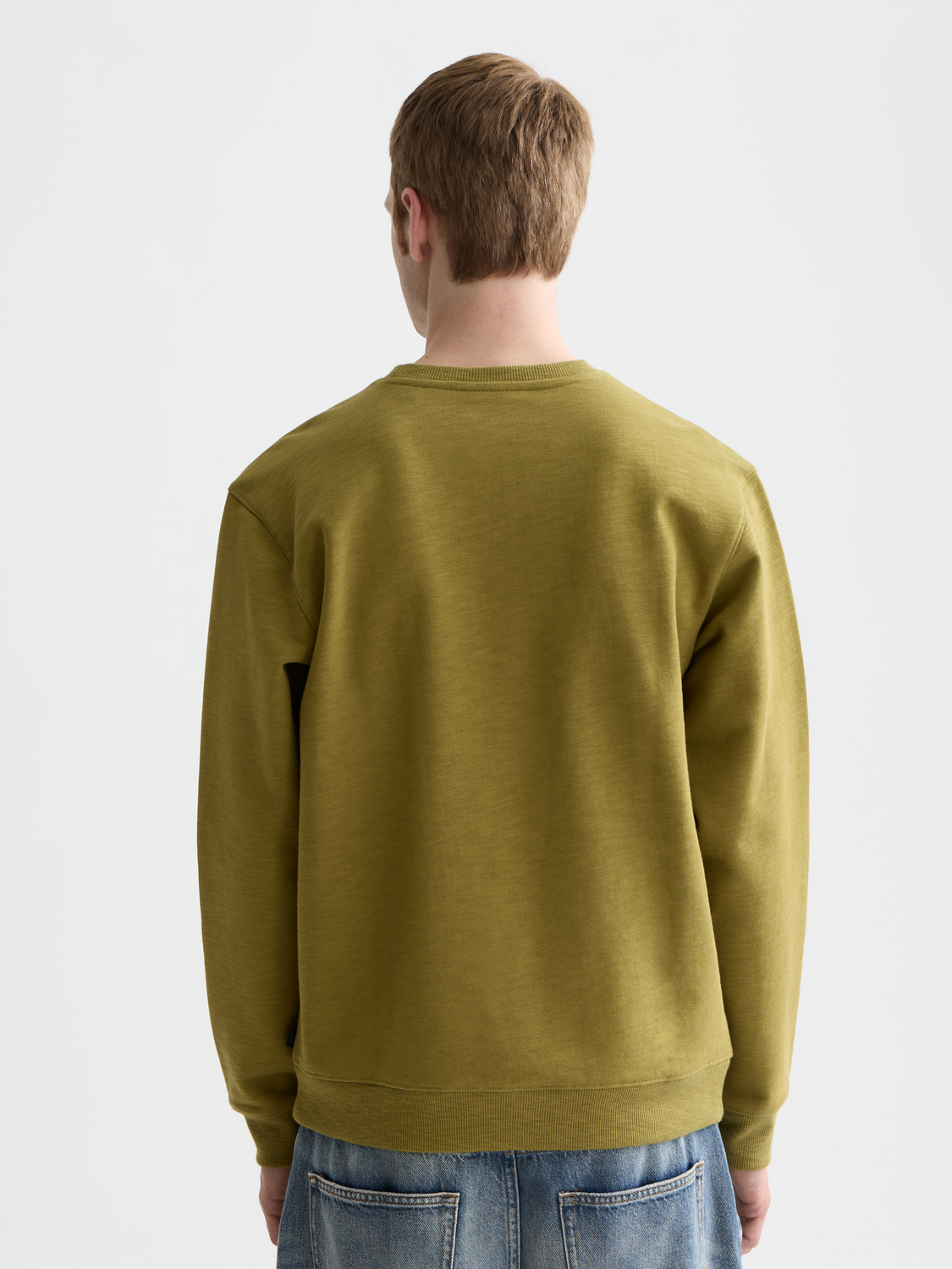 SCOTCH & SODA logo sweatshirt, cozy crewneck sweatshirts with brand logo front, black color, casual streetwear style