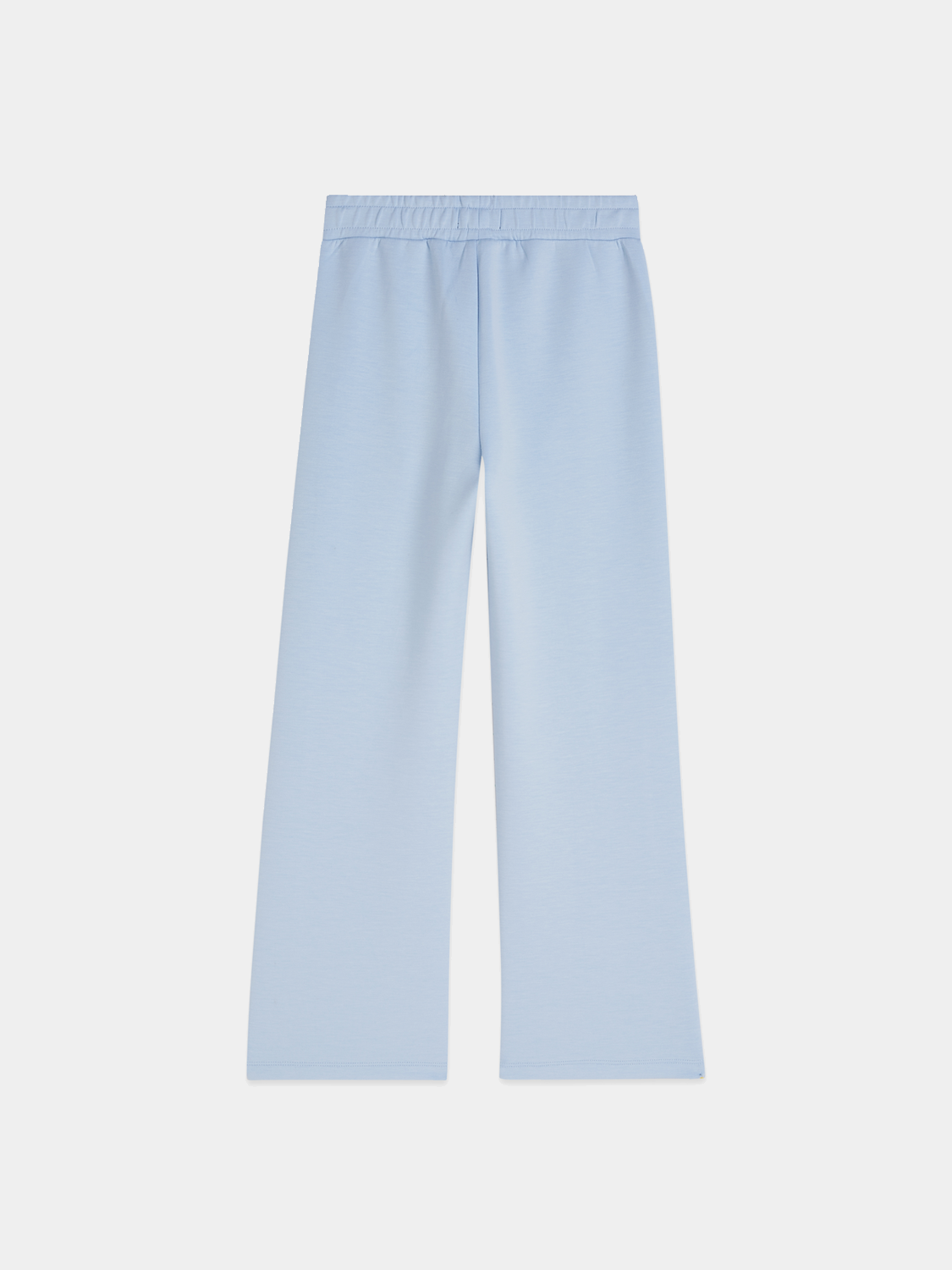 Kids' logo sweatpants by Scotch & Soda featuring a comfortable fit and branded design, shown in a back view.
