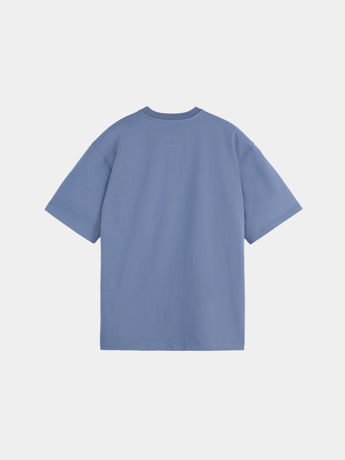 Black Scotch & Soda short sleeve t-shirt with chest pocket, casual cotton tee for everyday wear.