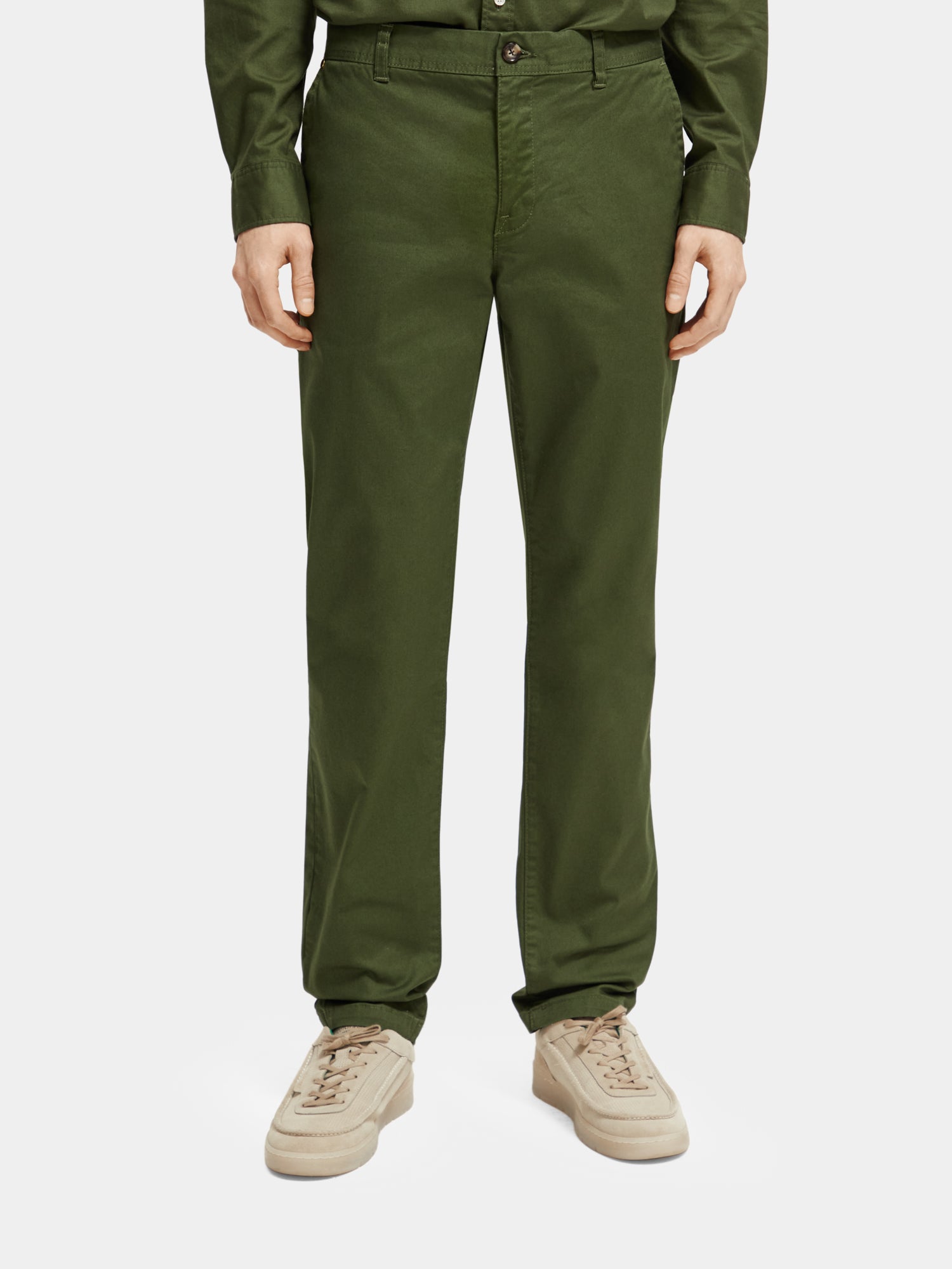 Stuart regular slim-fit chino - Scotch & Soda NZ