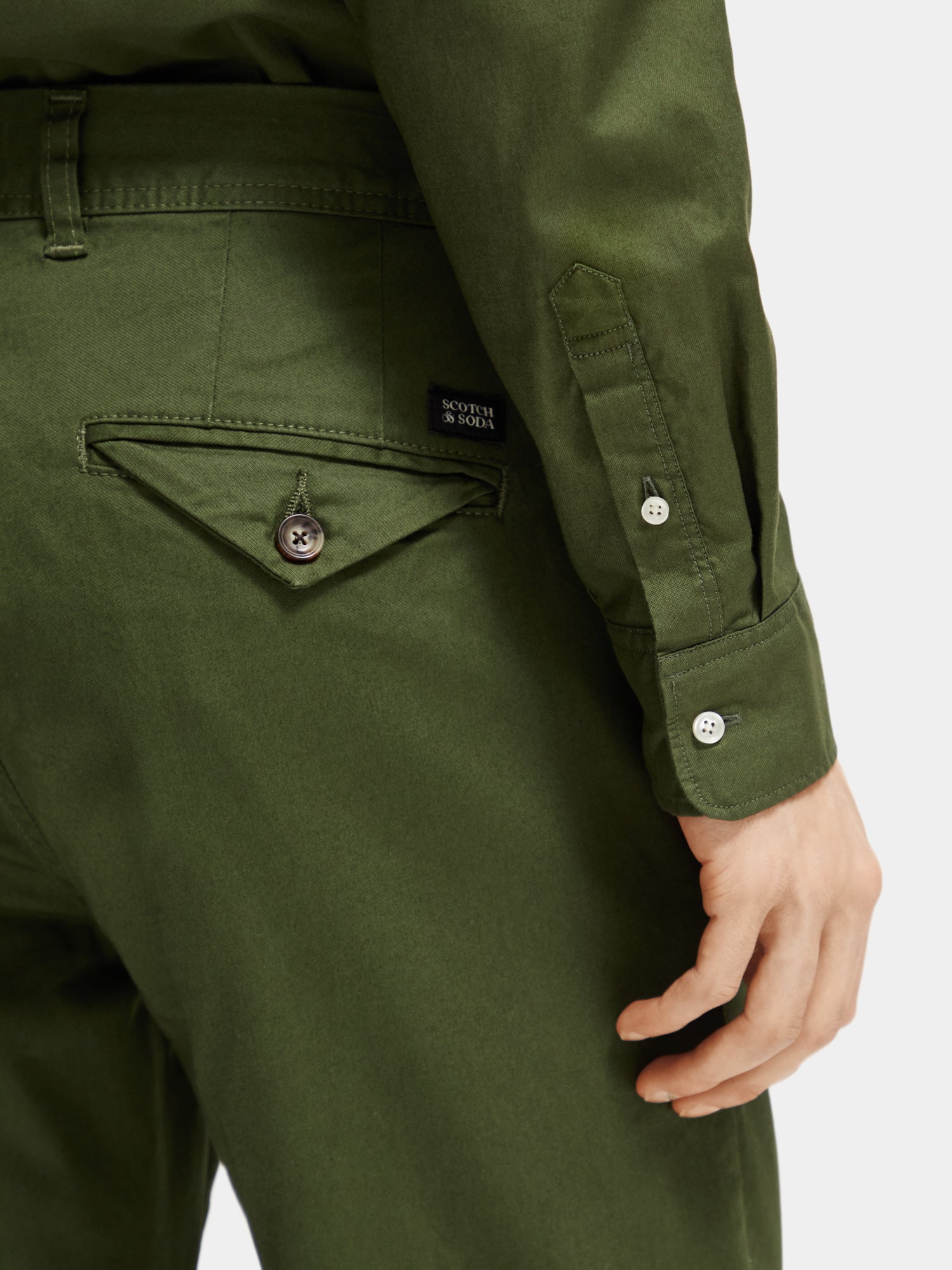 Stuart regular slim-fit chino - Scotch & Soda NZ