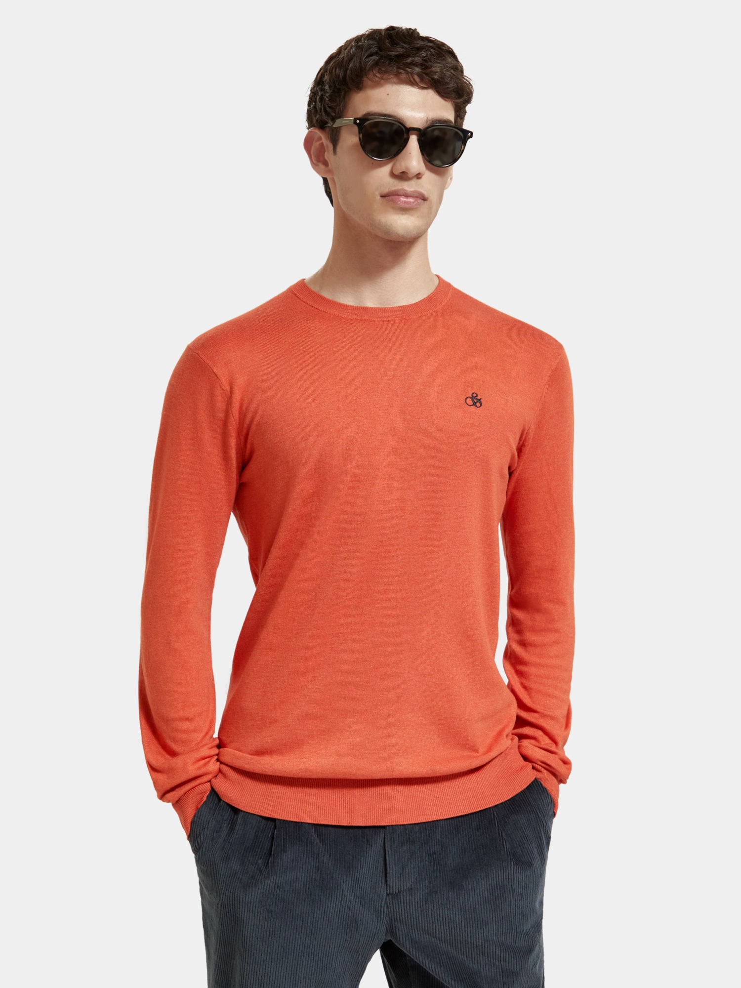 Crewneck Pullover - Scotch & Soda NZ