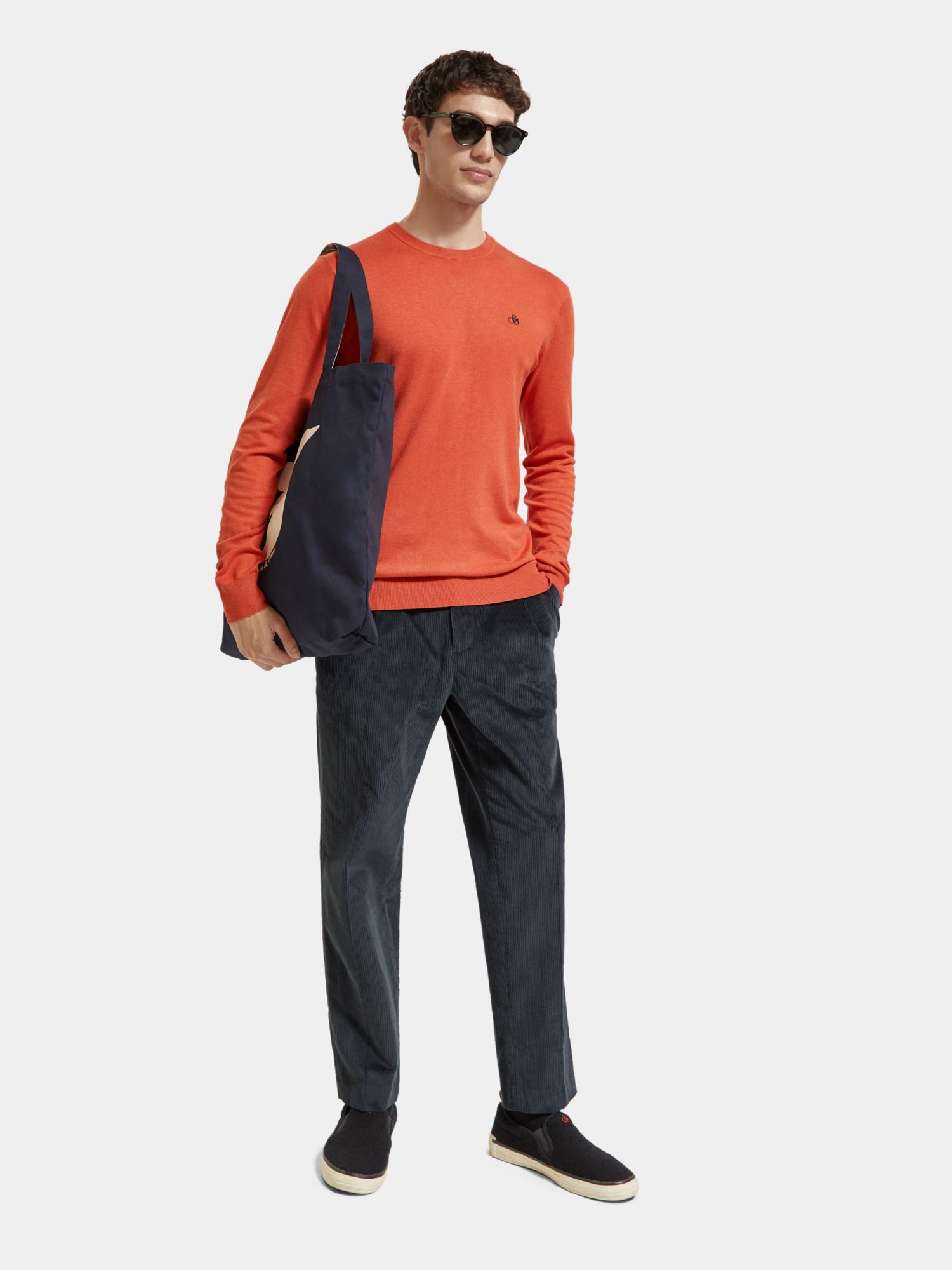 Crewneck Pullover - Scotch & Soda NZ