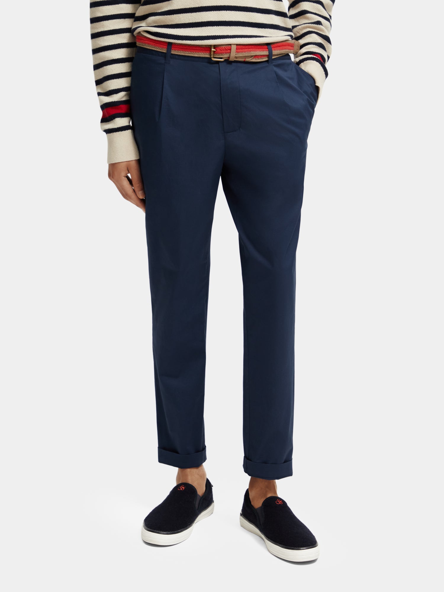 Blake regular slim-fit chino - Scotch & Soda NZ
