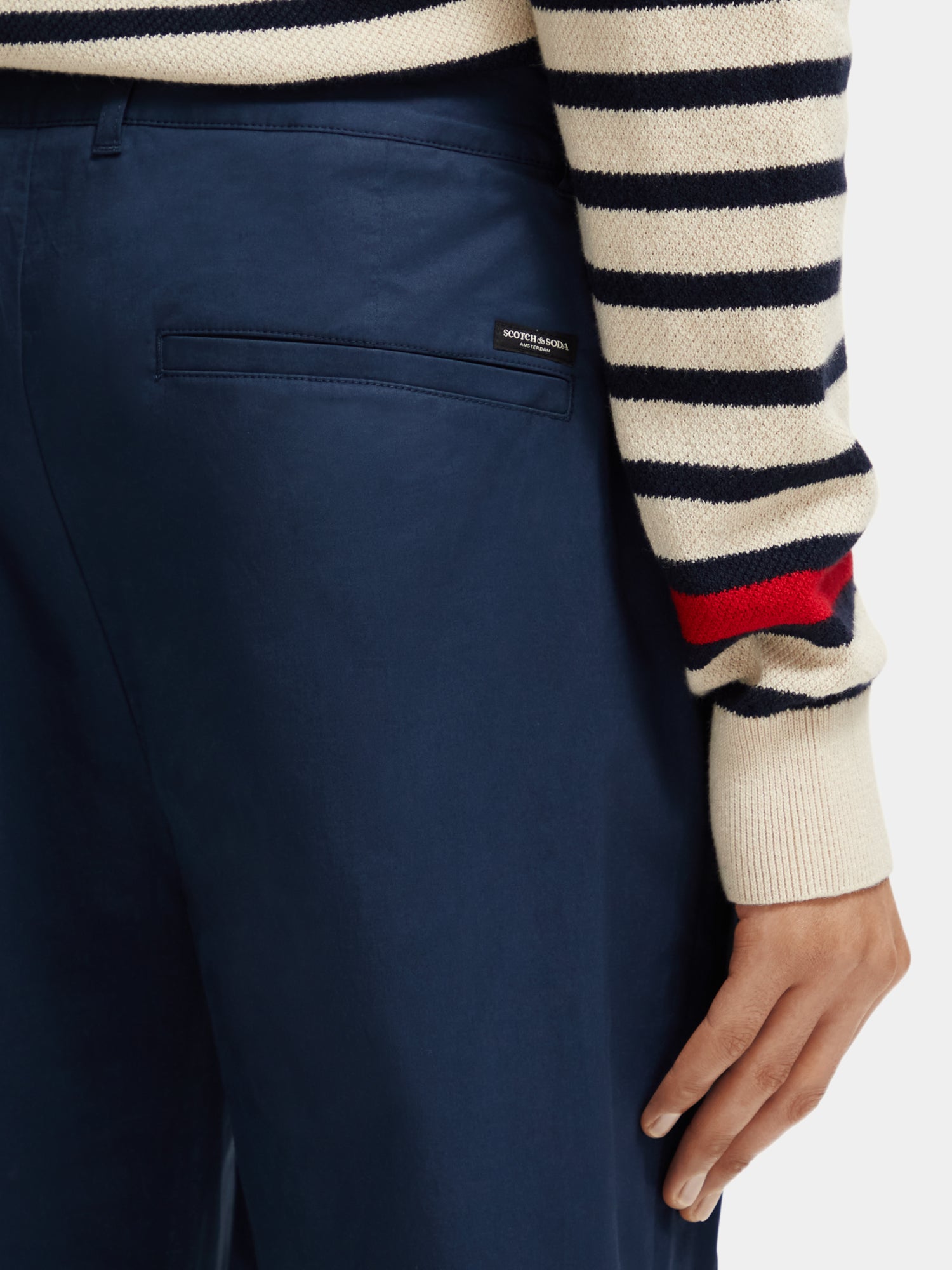 Blake regular slim-fit chino - Scotch & Soda NZ