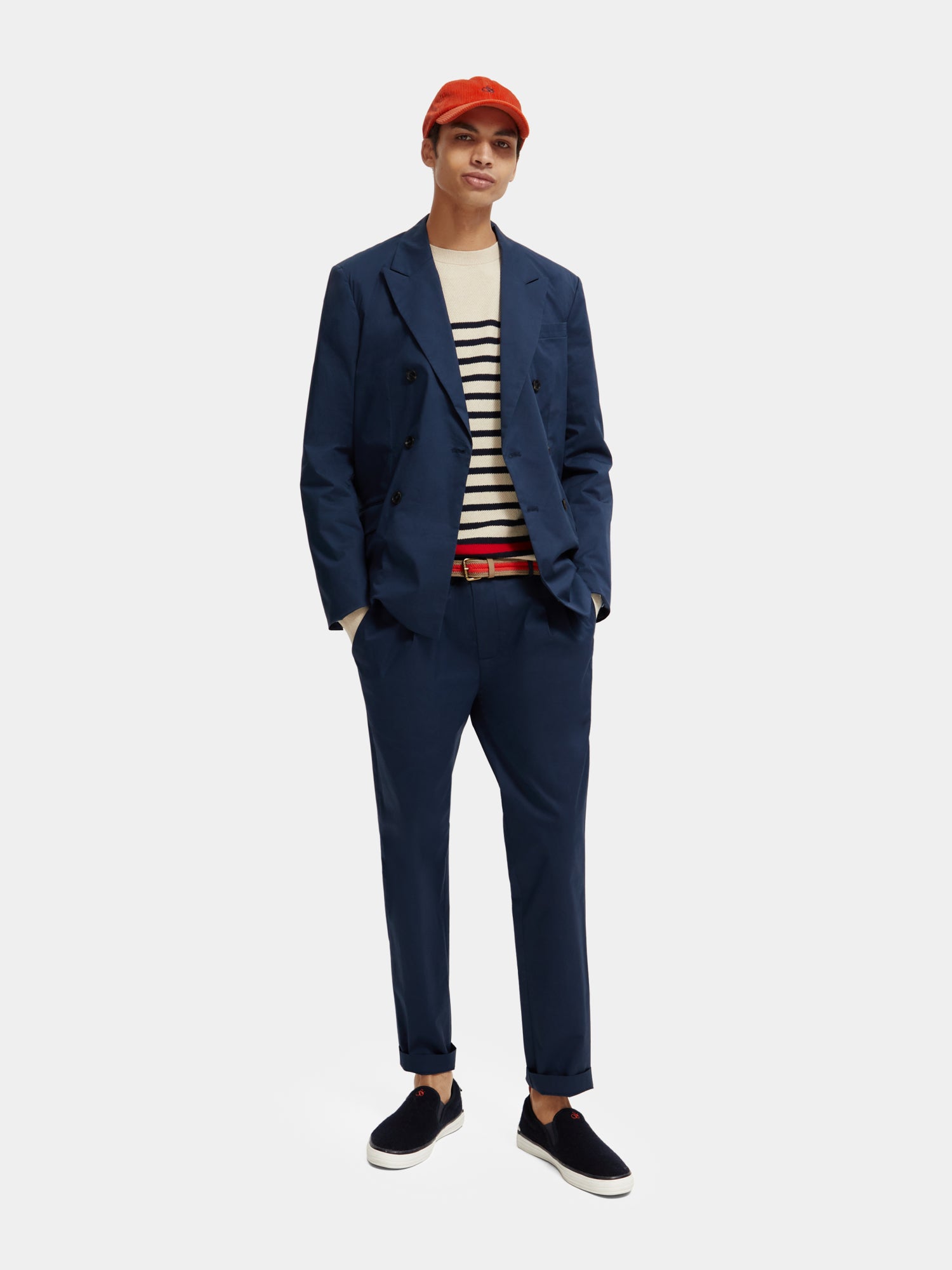 Blake regular slim-fit chino - Scotch & Soda NZ