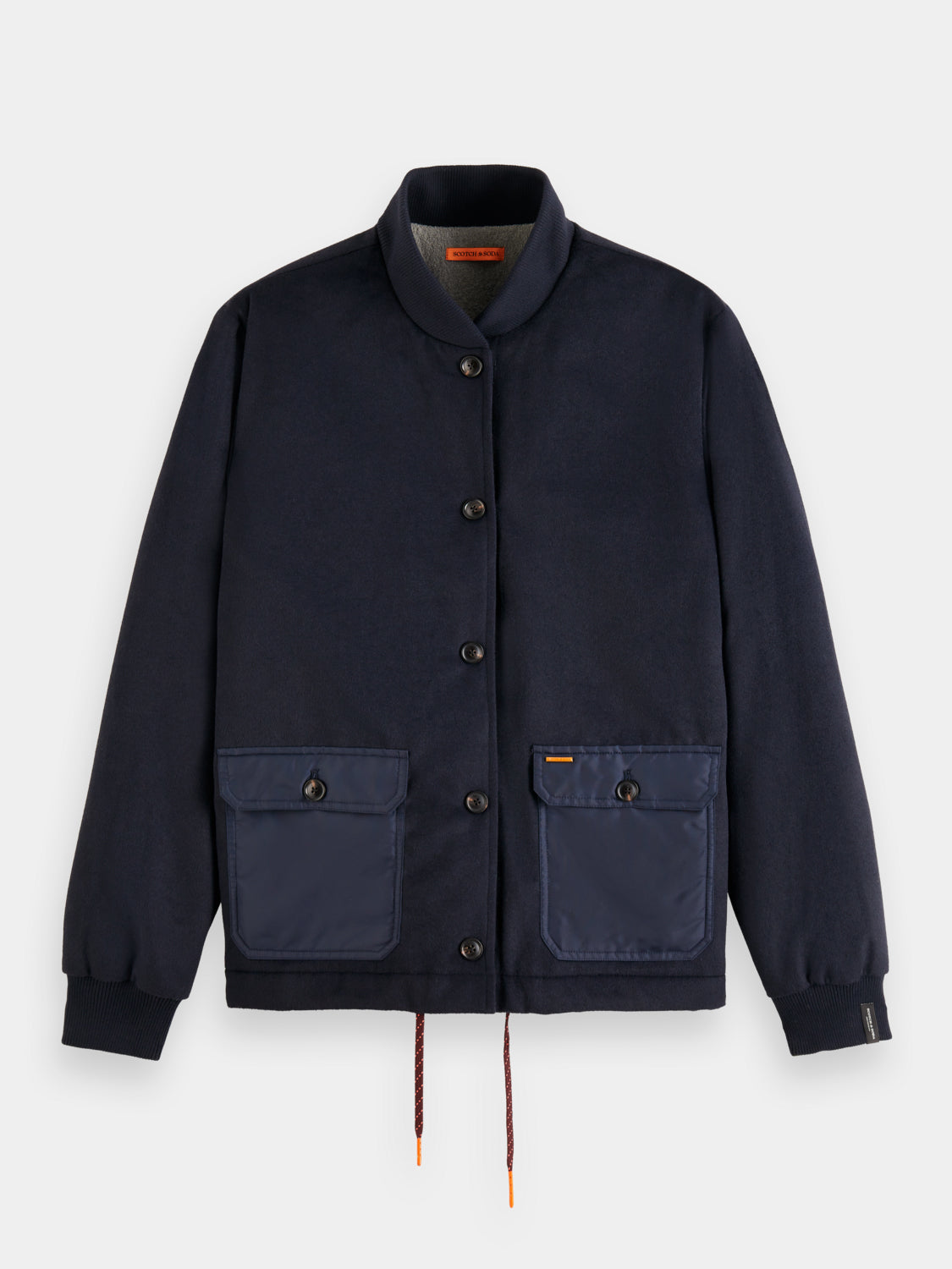 Reversible bomber jacket - Scotch & Soda NZ