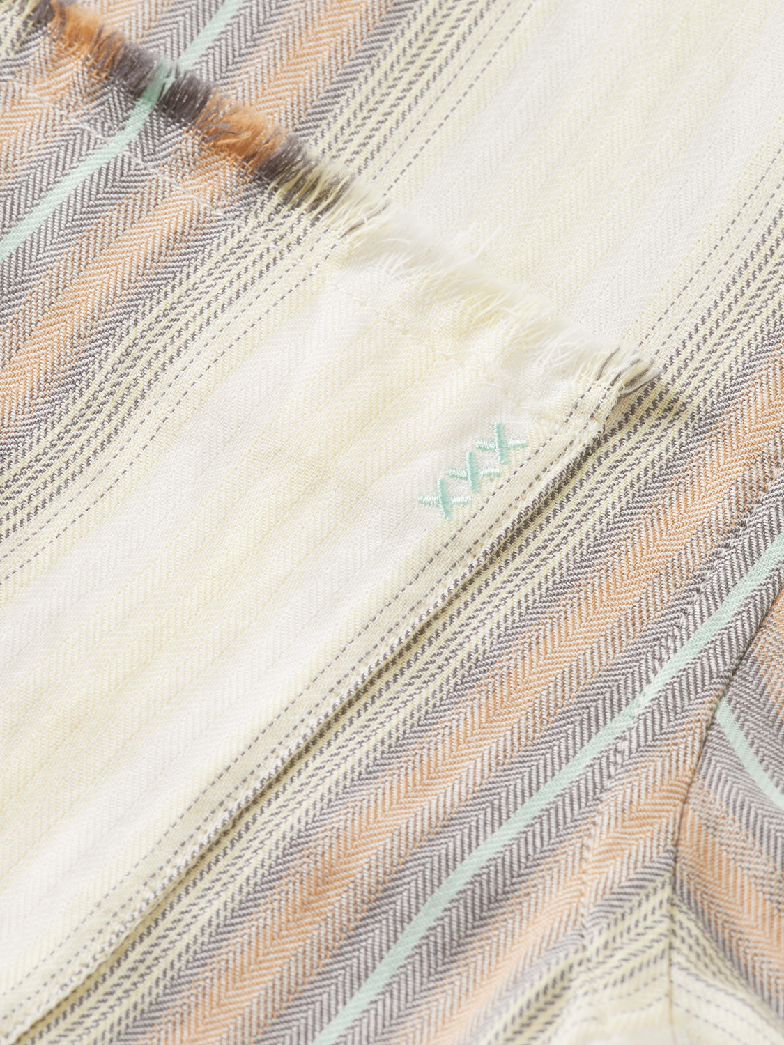Lightweight herringbone shirt - Scotch & Soda NZ