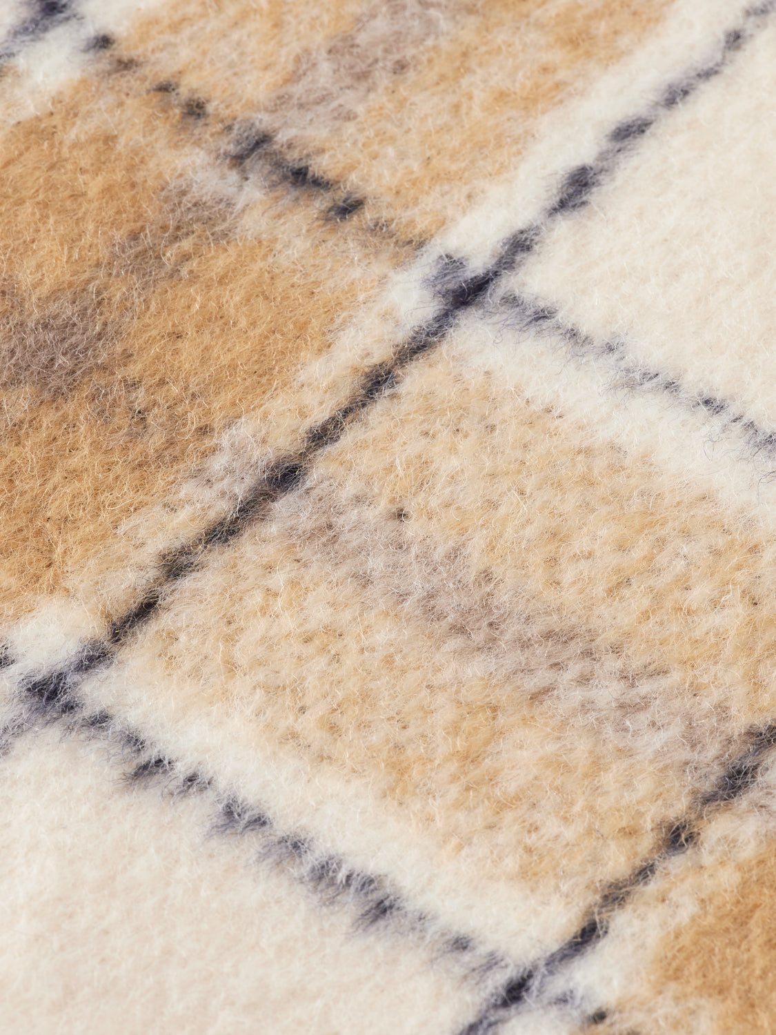 Wool blend zip-thru check gilet - Scotch & Soda NZ