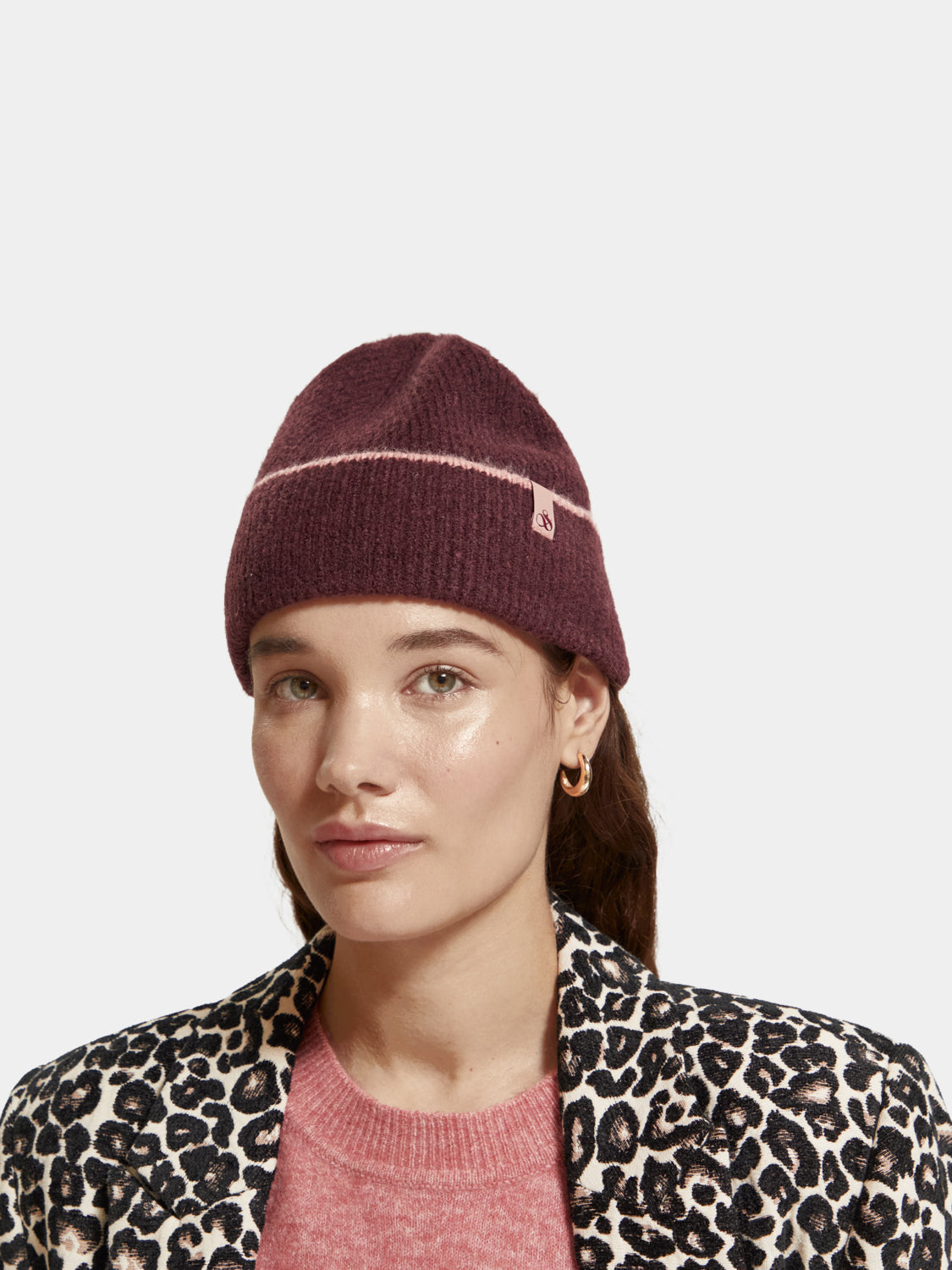 Rib knit beanie - Scotch & Soda NZ