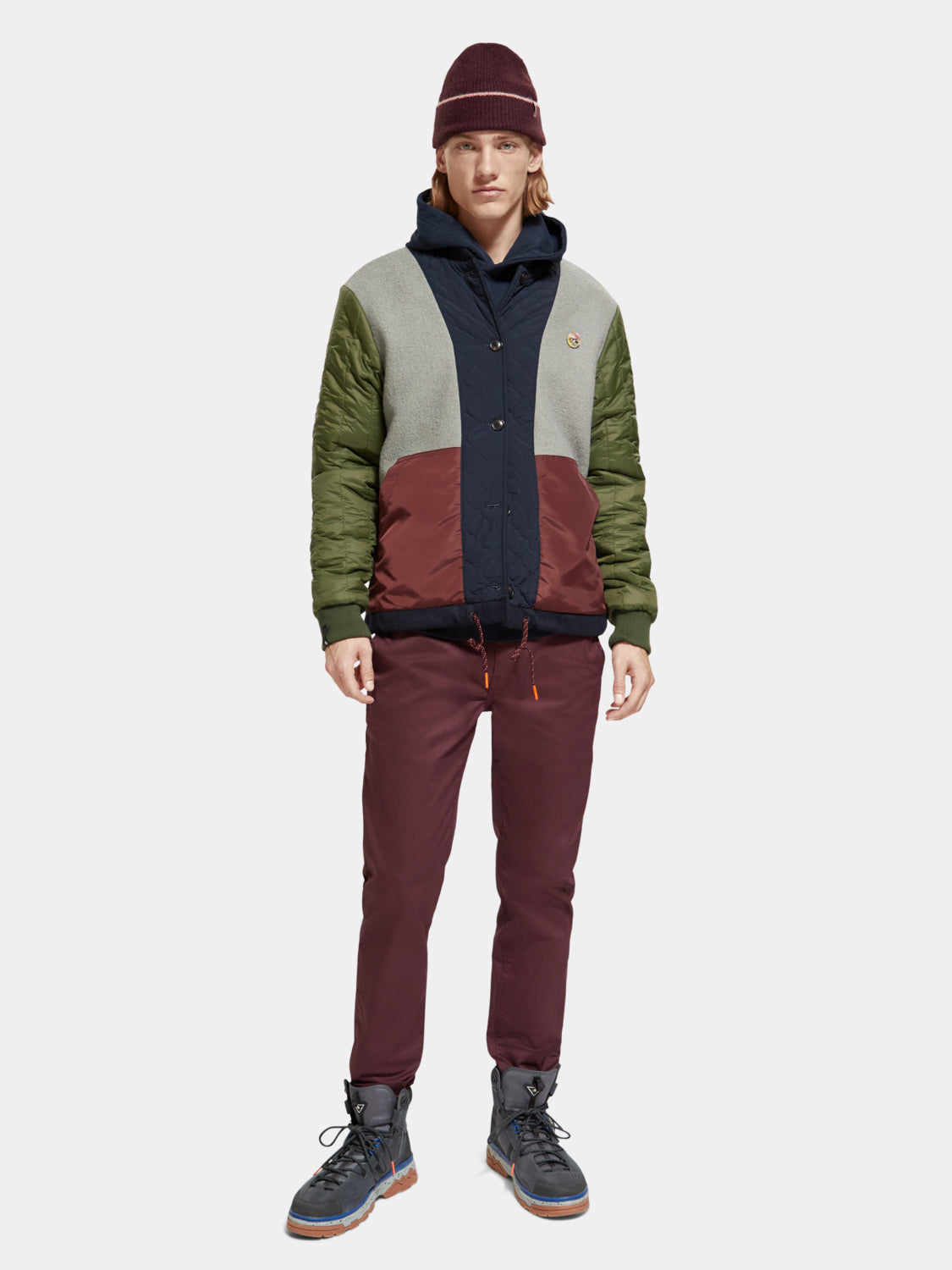 Rib knit beanie - Scotch & Soda NZ